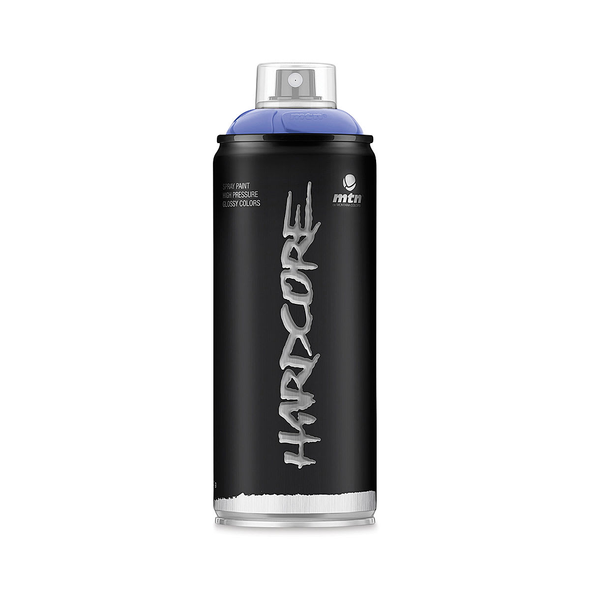 MTN Hardcore 2 Spray Paint - Spray can of Andromeda Blue shown uncapped
MTN Hardcore 2 Spray Paint - Spray can of Andromeda Blue shown uncapped