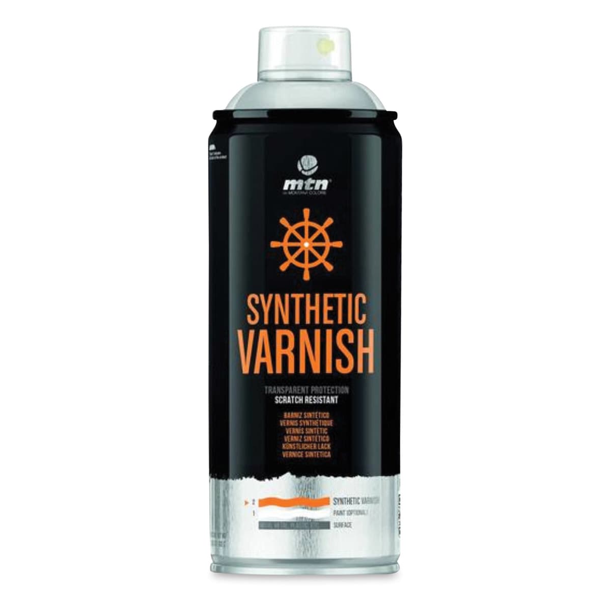 MTN Pro Synthetic Varnish - Matte, 400 ml can (Front) MTN Pro Synthetic Varnish - Matte, 400 ml can (Front)