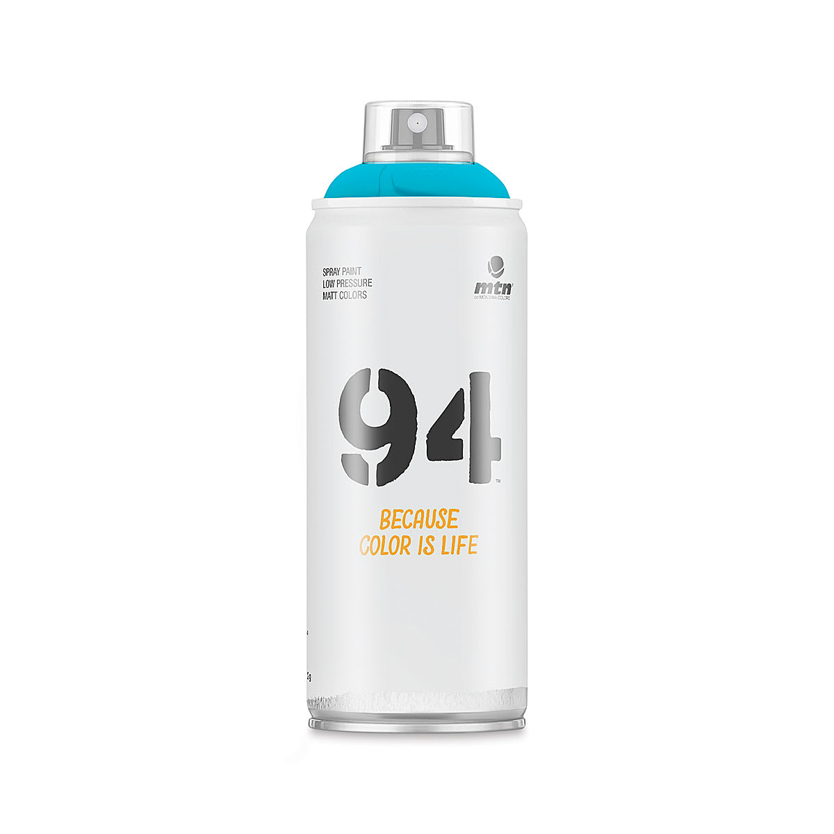 MTN 94 Spray Paint - Genesis Blue, 400 ml (front of can) MTN 94 Spray Paint - Genesis Blue, 400 ml (front of can)