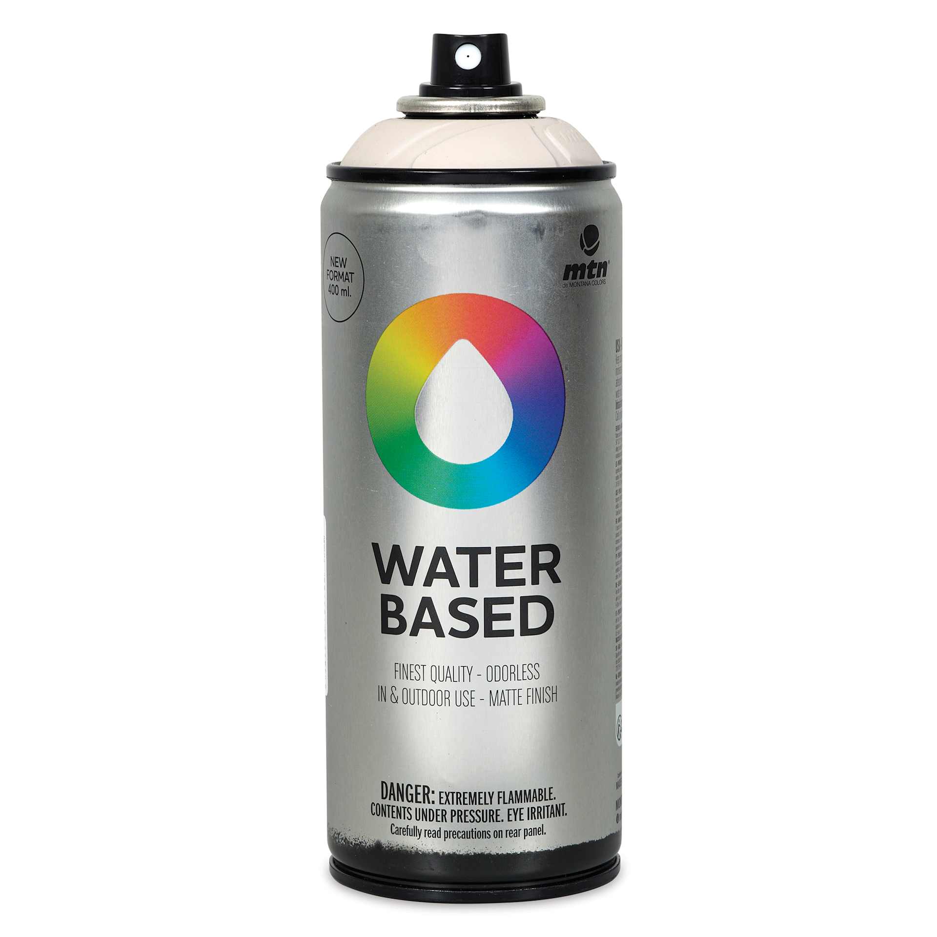 MTN Water Based Spray Paint - Elephant Grey, 400 ml Can