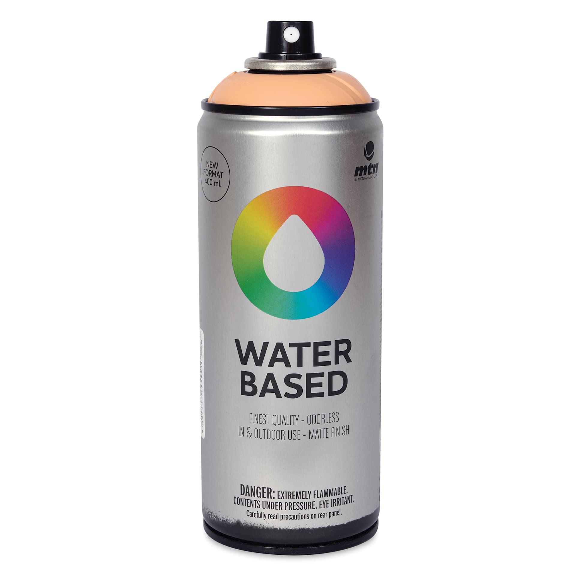 MTN Water Based Spray Paint - Dalai Orange, 400 ml Can