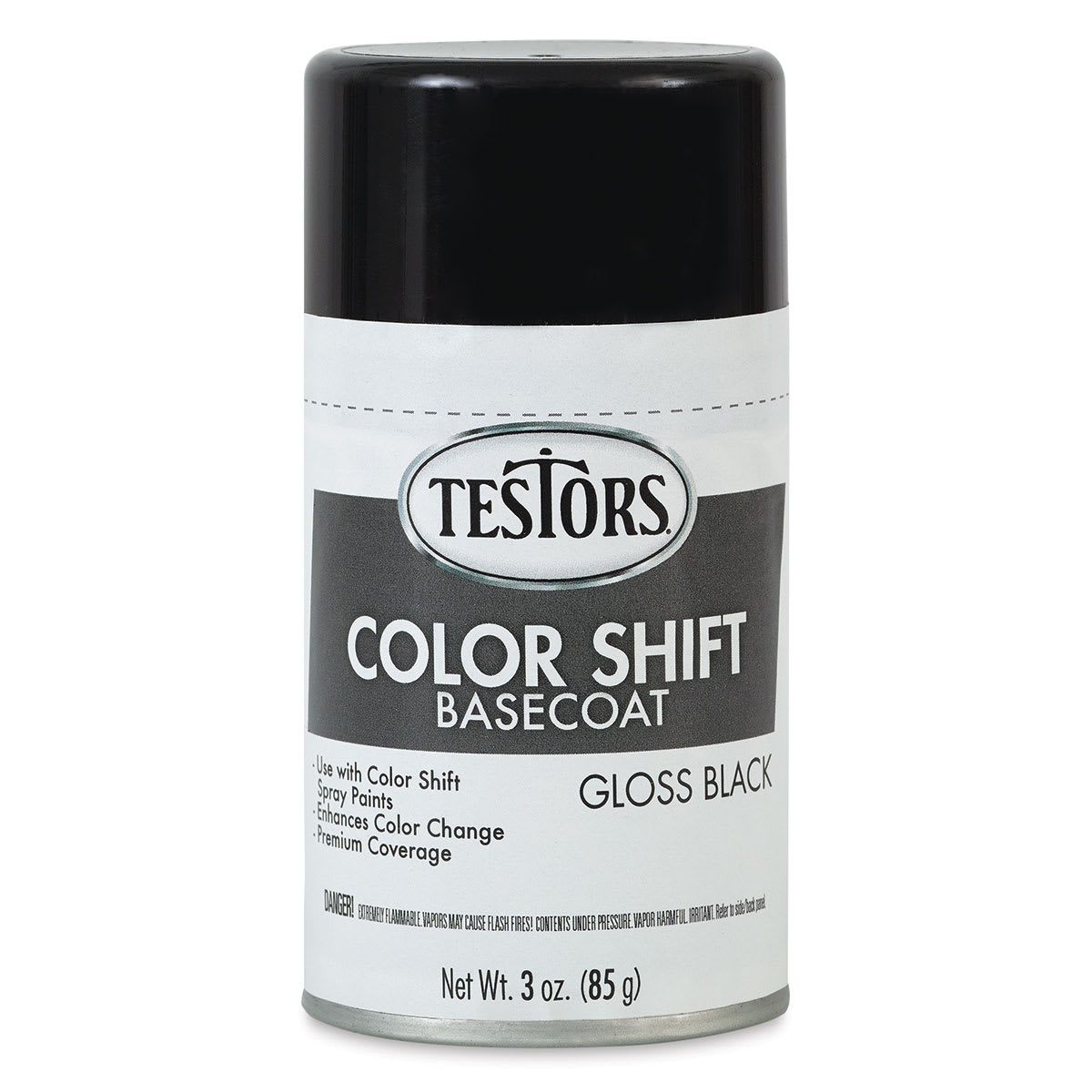 Testors Craft Color Shift Spray Paint - Front of Black can