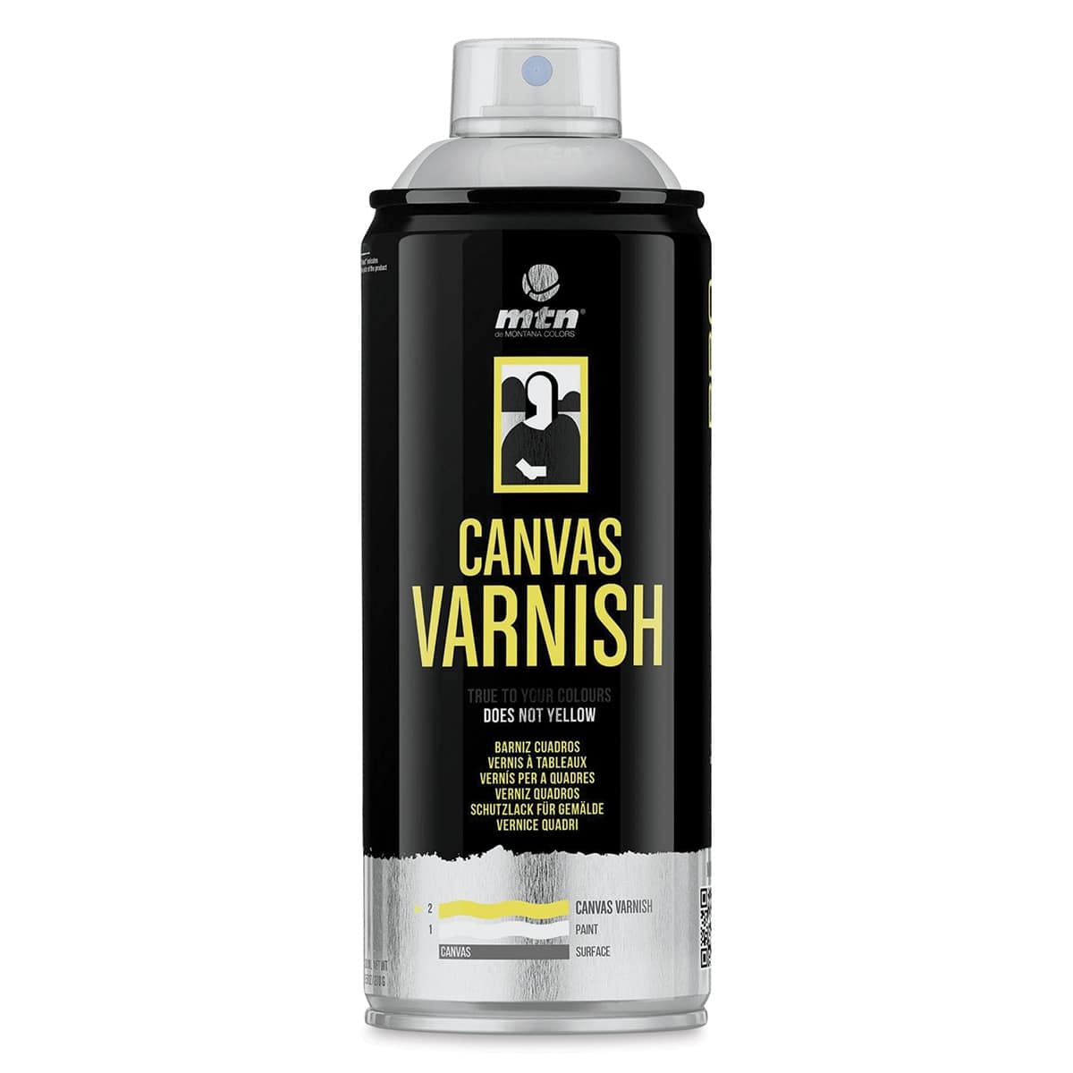 MTN Pro Canvas Spray Varnish - Clear, Gloss, 400 ml MTN Pro Canvas Spray Varnish - Clear, Gloss, 400 ml