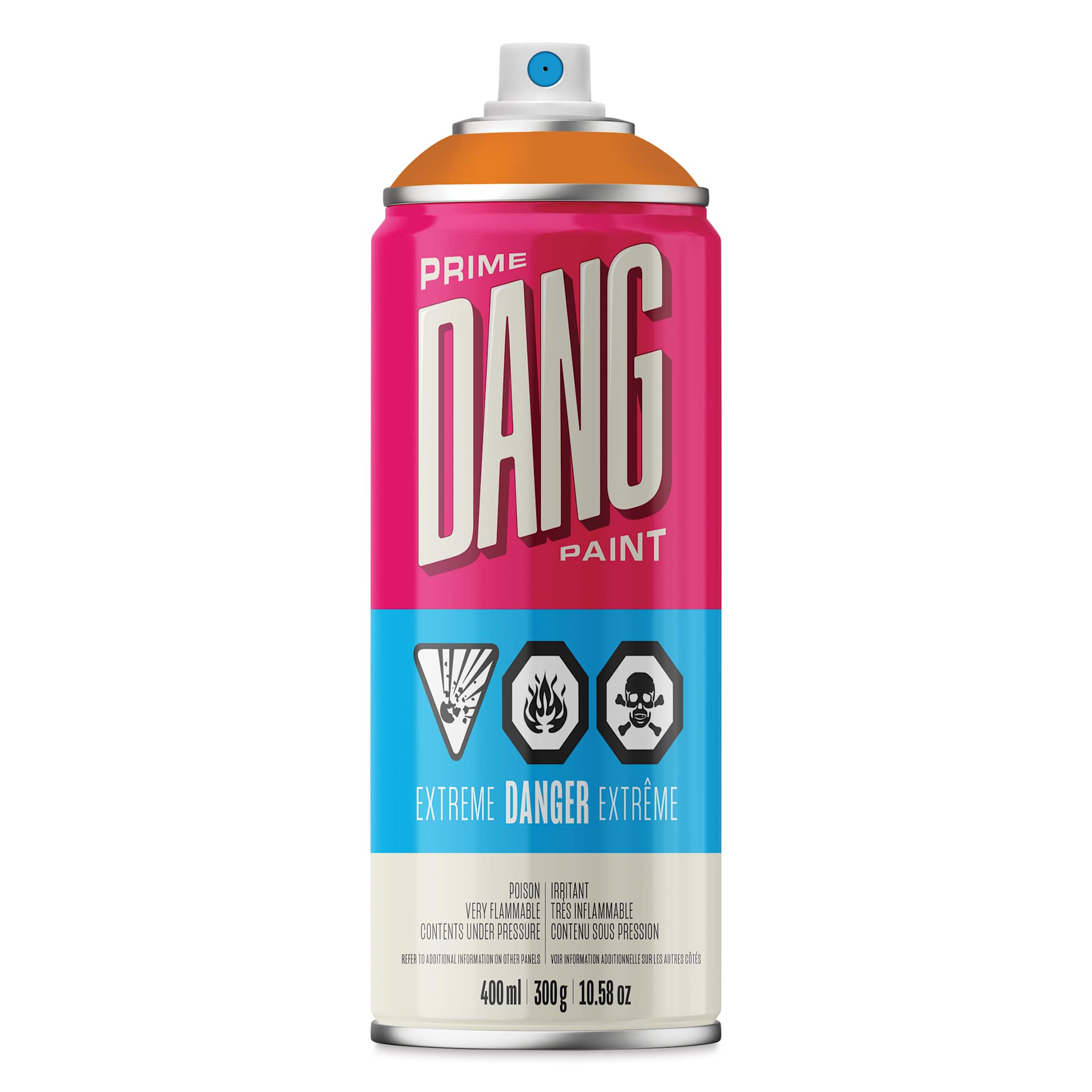 Dang Prime Spray Paint - Tiger Orange, 400 ml