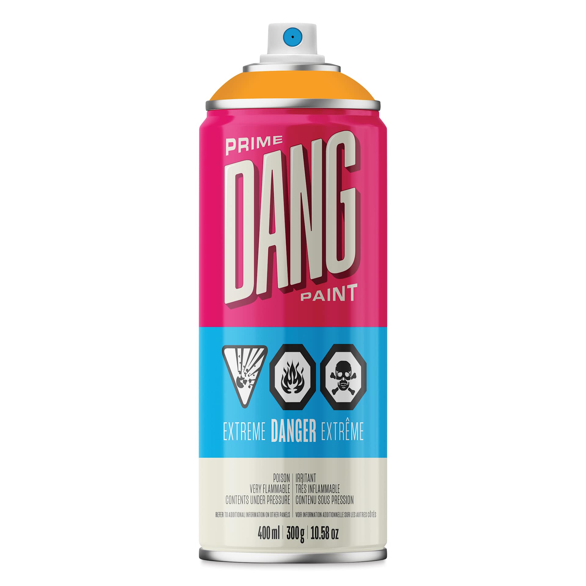 Dang Prime Spray Paint - Vivid Orange, 400 ml