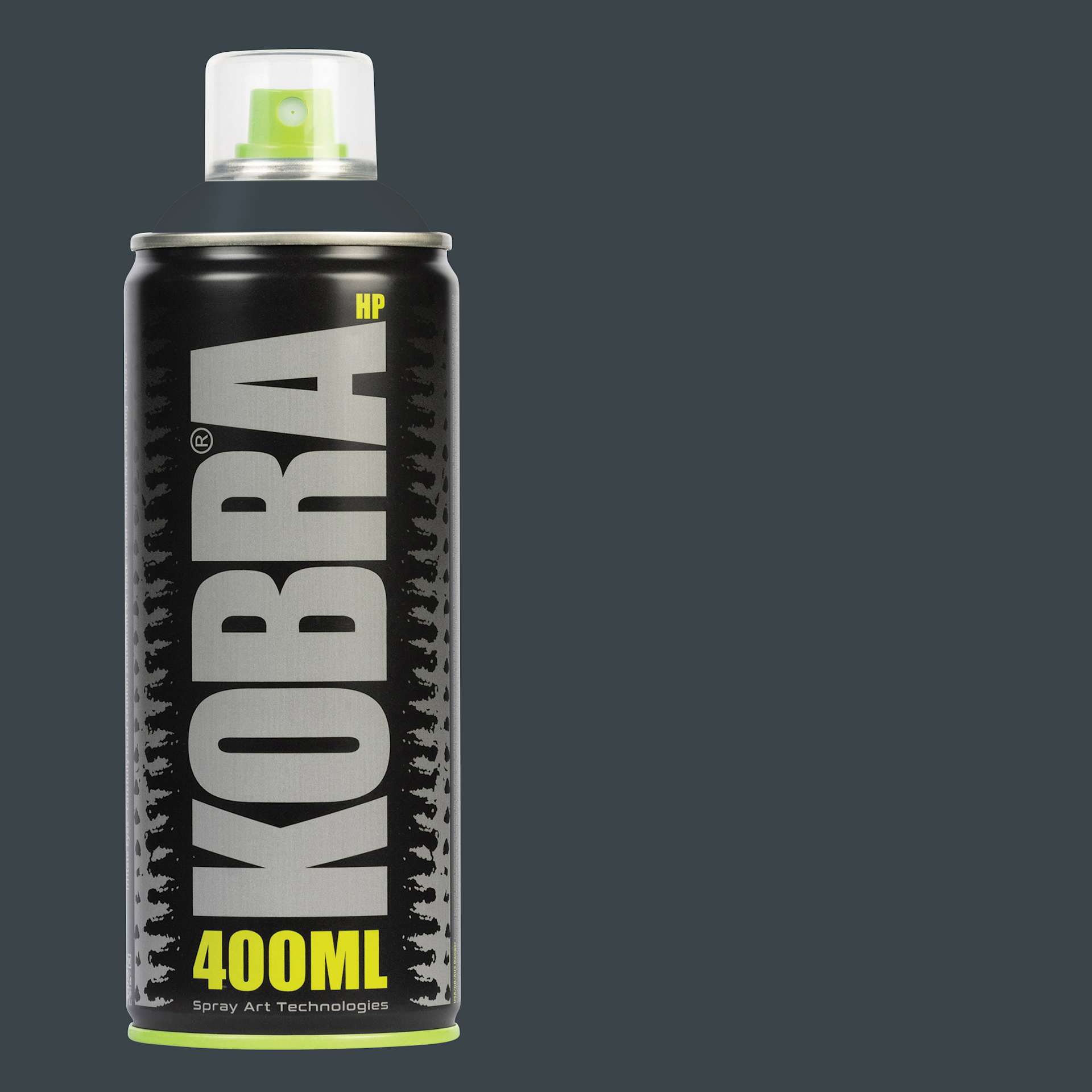 Kobra High Pressure Spray Paint - Binary, 400 ml, Can with swatch