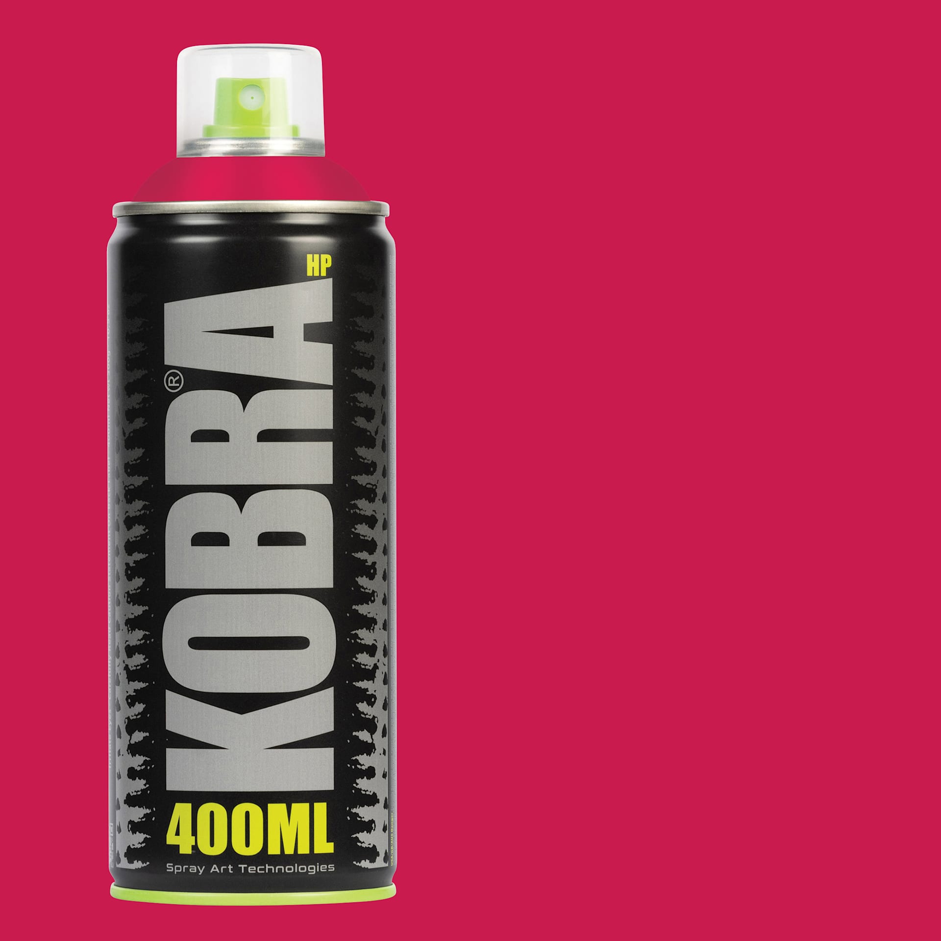 Kobra High Pressure Spray Paint - Scorpion, 400 ml, Can with swatch