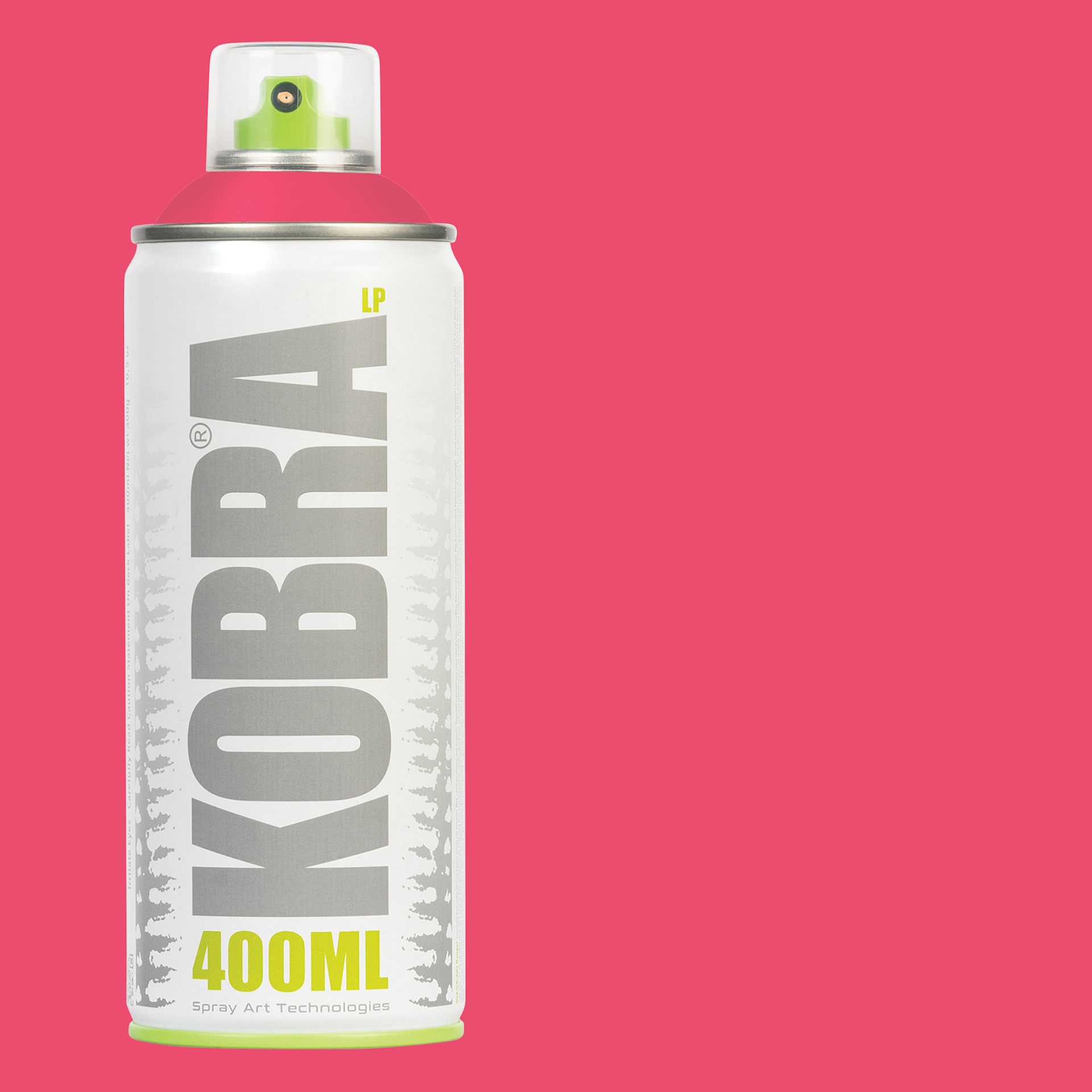 Kobra Low Pressure Spray Paint - Spritz, 400 ml, Can with swatch