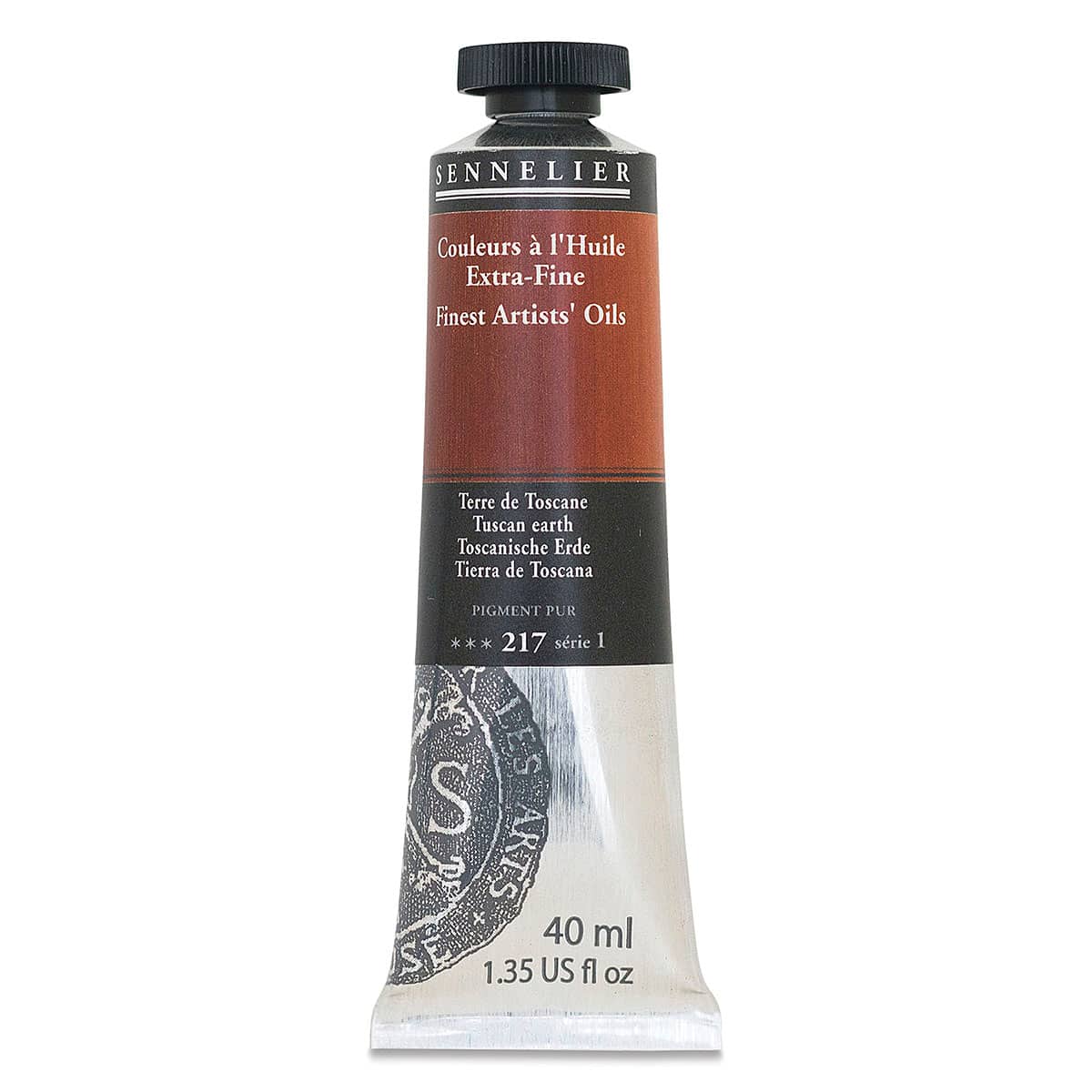 Sennelier Artists' Extra Fine Oil Paint - Tuscan Earth, 40 ml tube