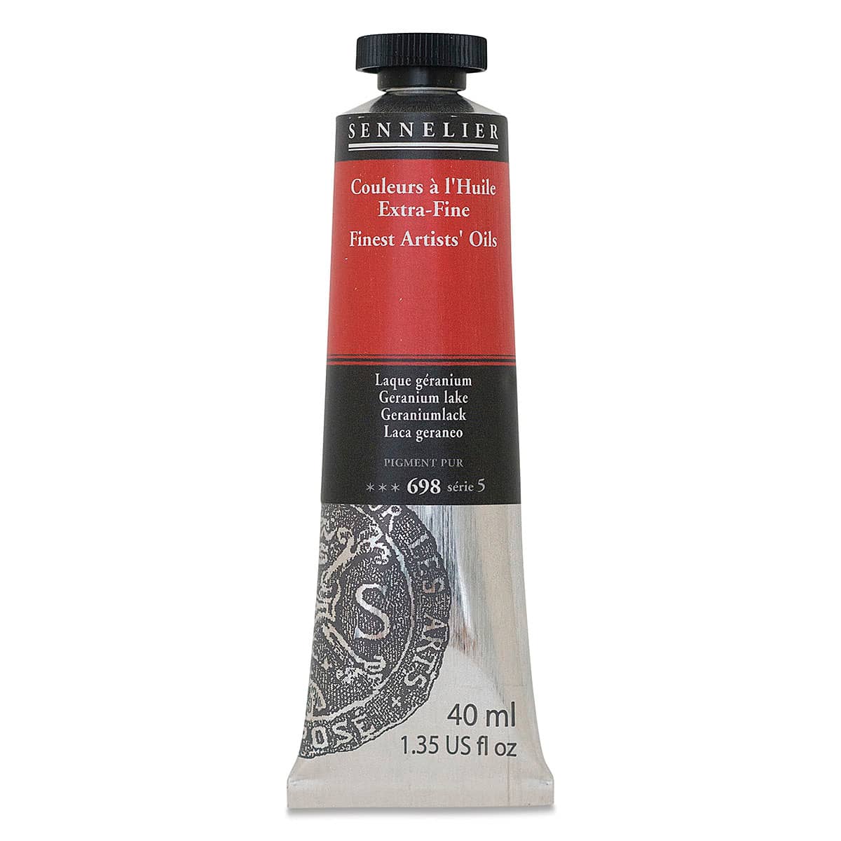 Sennelier Artists' Extra Fine Oil Paint - Geranium Lake, 40 ml tube