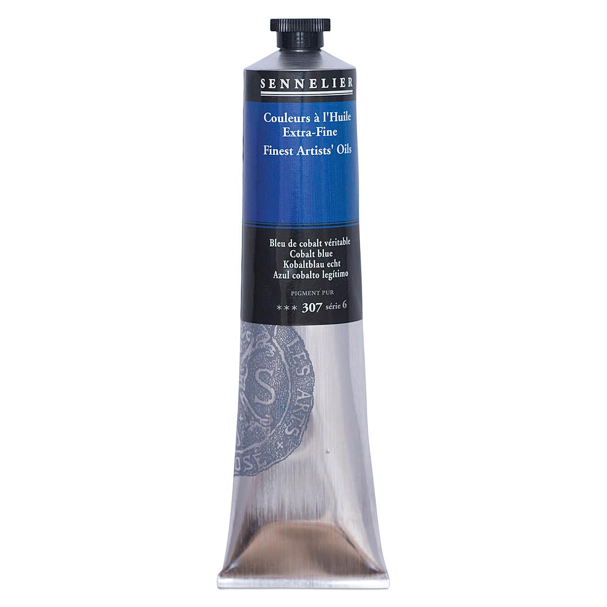Sennelier Artists' Extra Fine Oil Paint - Cobalt Blue, 200 ml tube