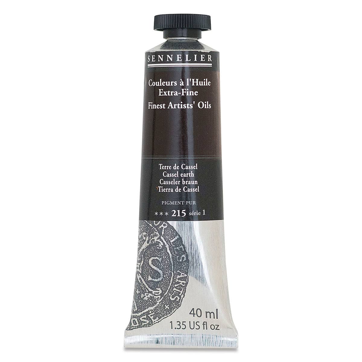 Sennelier Artists' Extra Fine Oil Paint - Cassel Earth, 40 ml tube