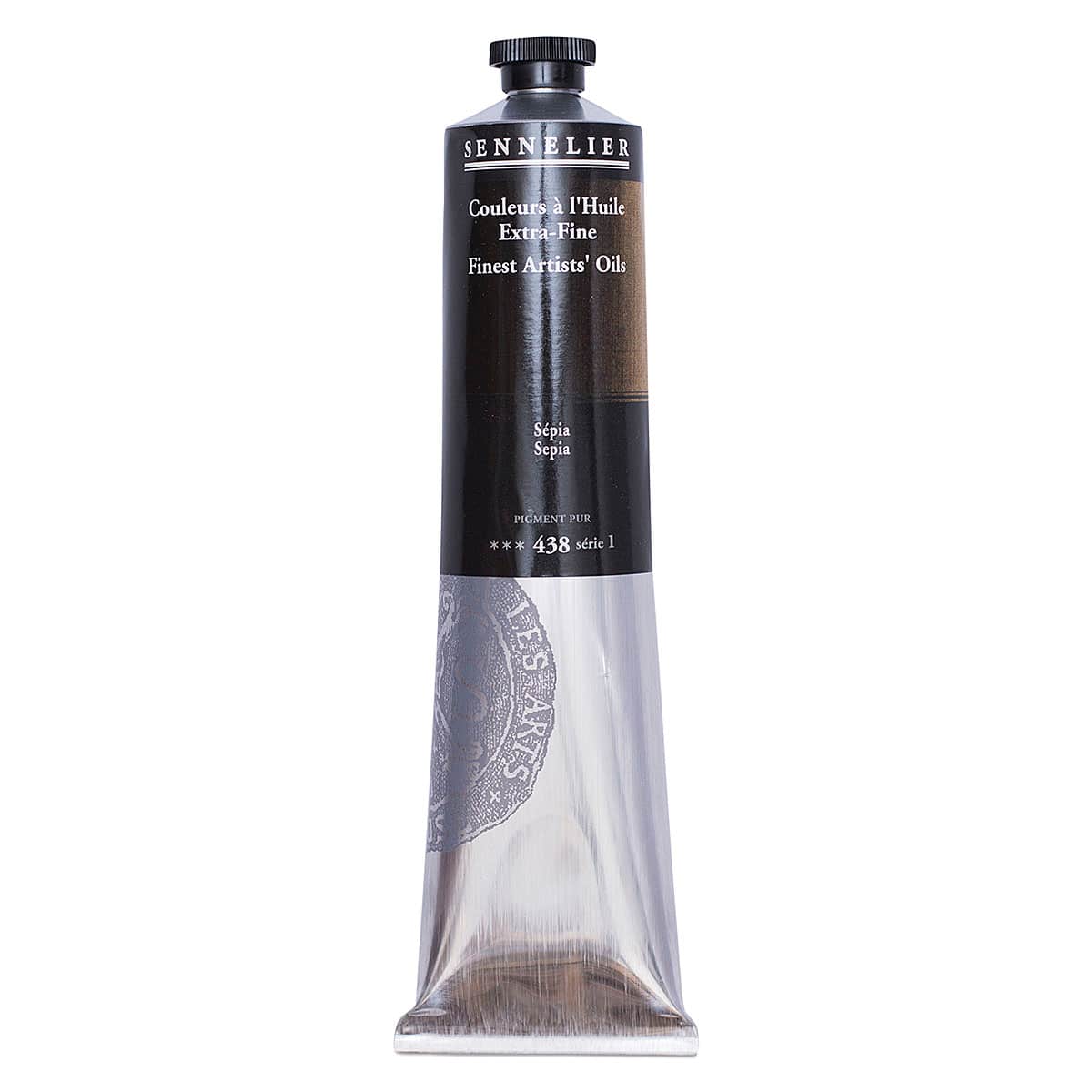 Sennelier Artists' Extra Fine Oil Paint - Sepia, 200 ml tube