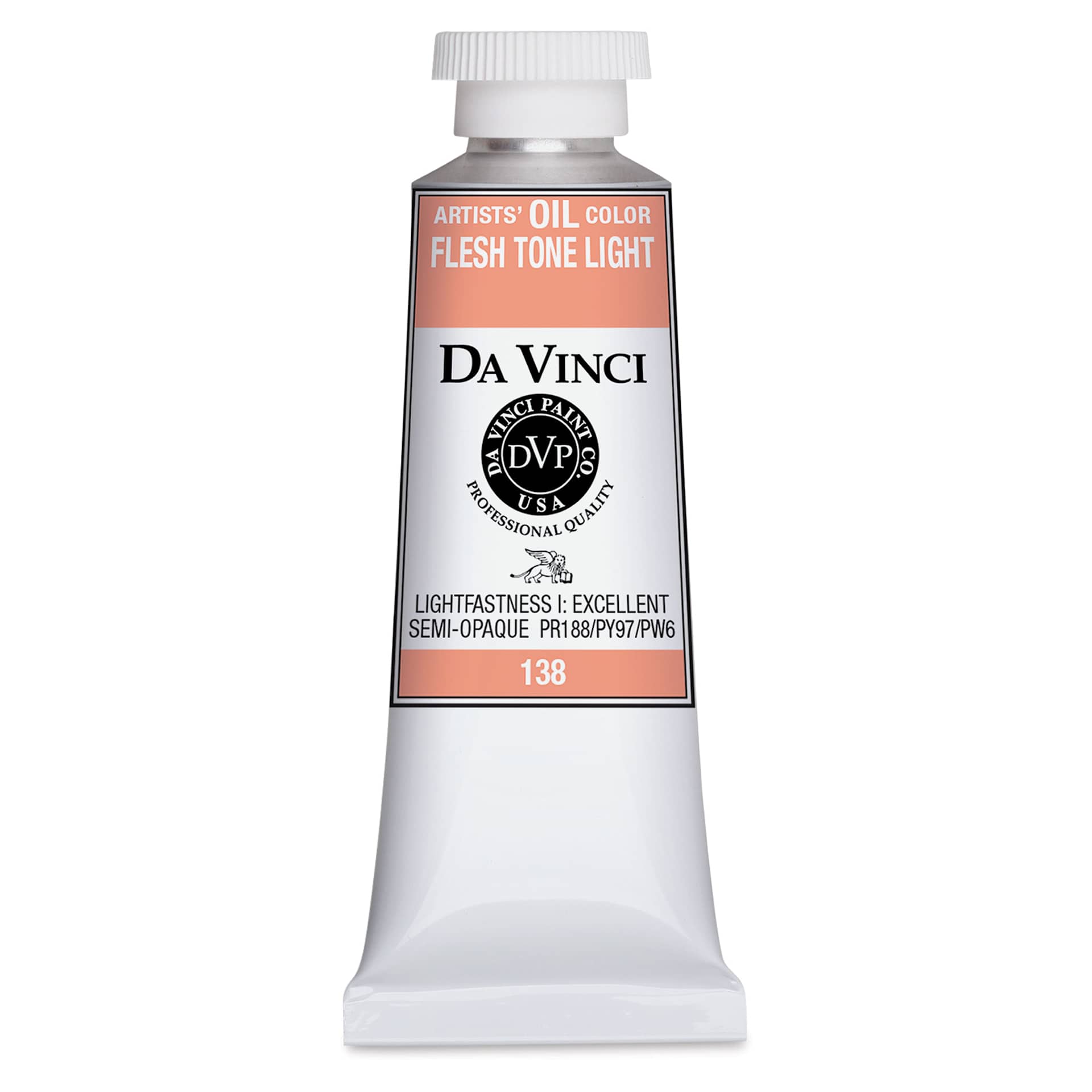 Da Vinci Artists' Oil Color - Peach, 37 ml Tube