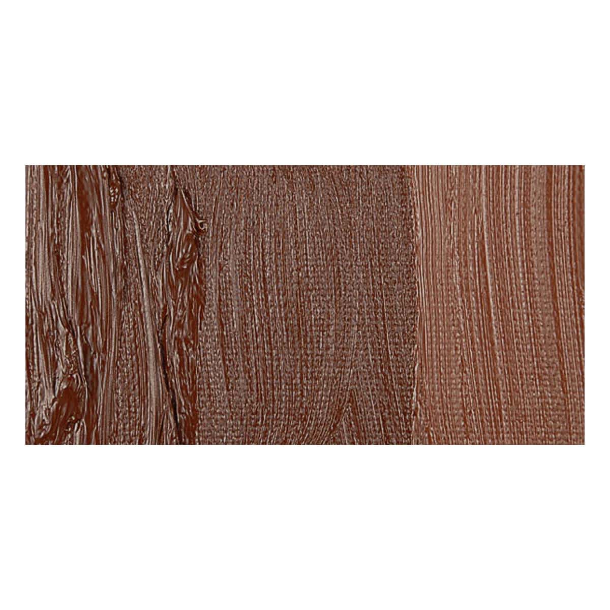 Da Vinci Artsits' Oil Paint - Hematite Burnt Scarlet swatch