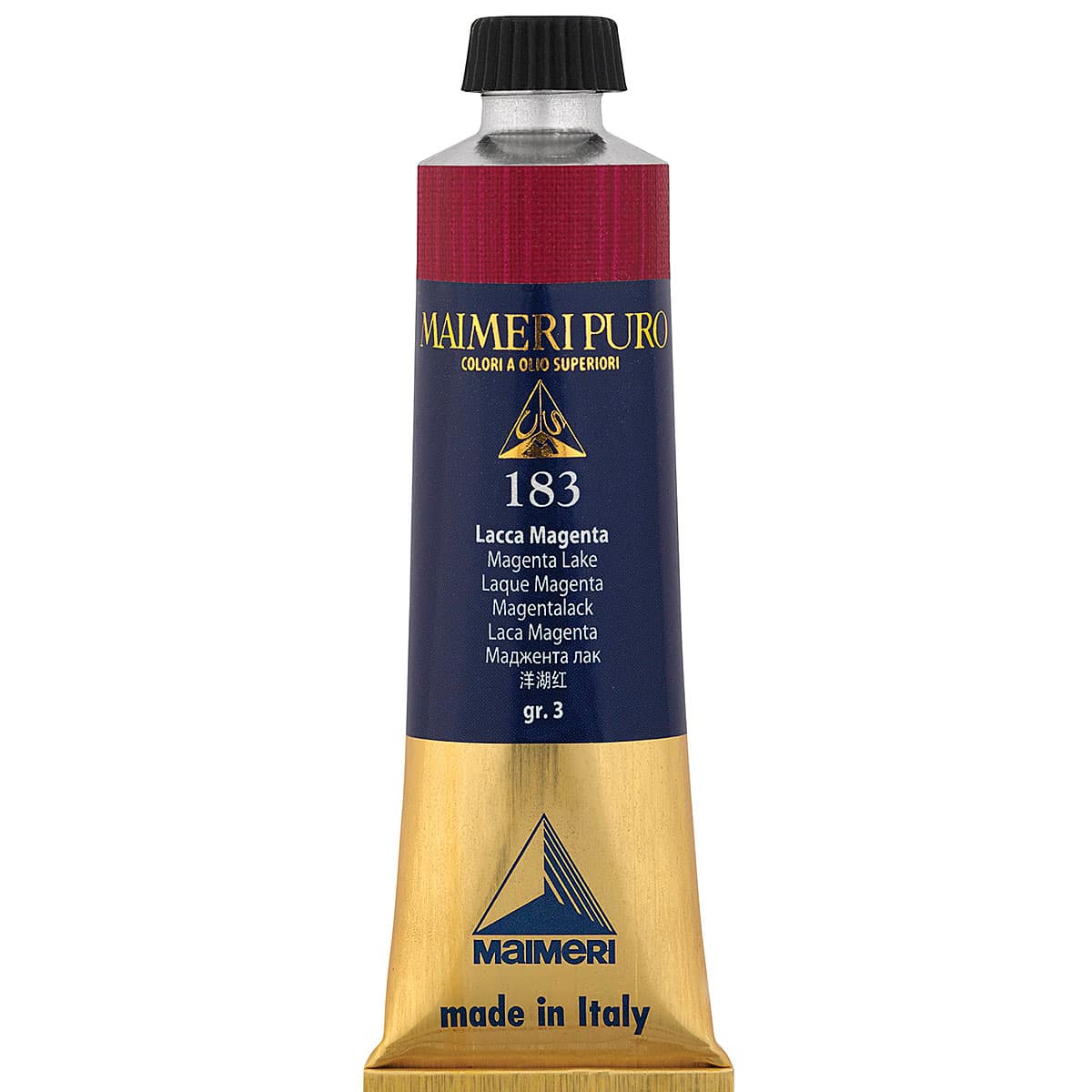 Maimeri Puro Oil Color - Magenta Lake, 40 ml Tube