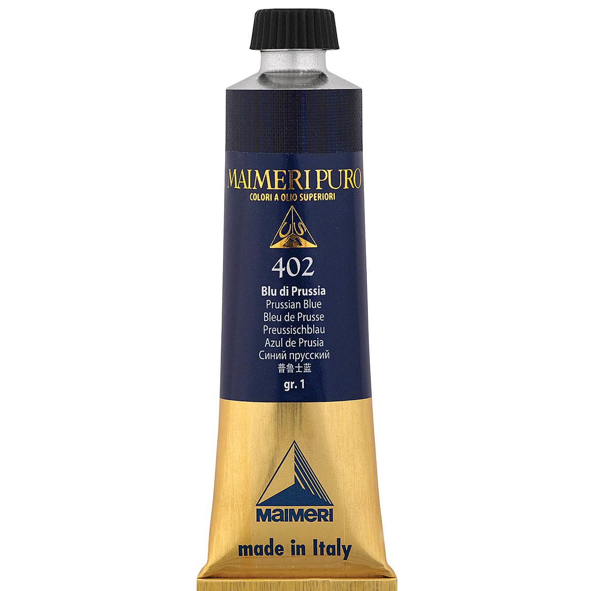 Maimeri Puro Oil Color - Prussian Blue, 40 ml tube