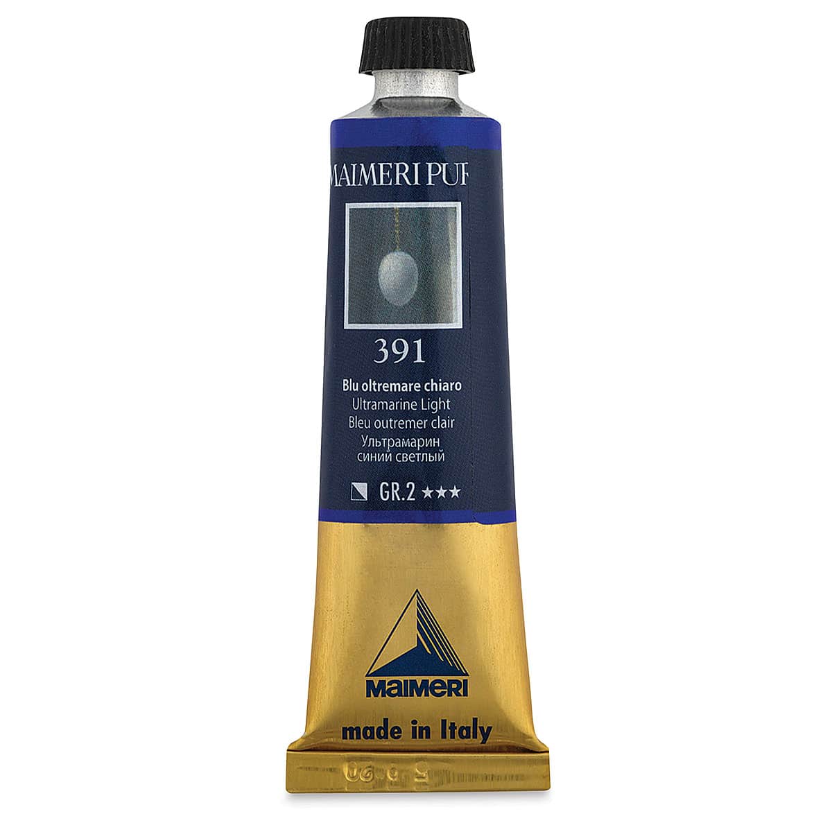 Maimeri Puro Oil Color - Ultramarine Light, 40 ml tube
