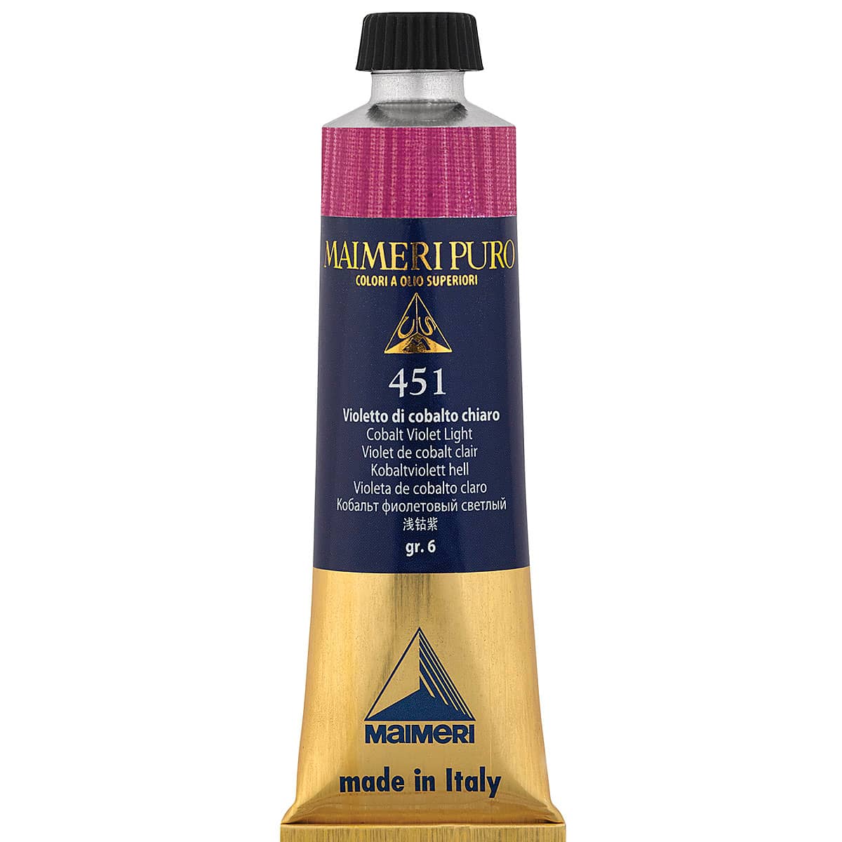 Maimeri Puro Oil Color - Cobalt Violet Pale, 40 ml tube