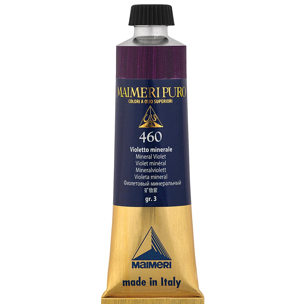 Maimeri Puro Oil Color - Mineral Violet, 40 ml tube