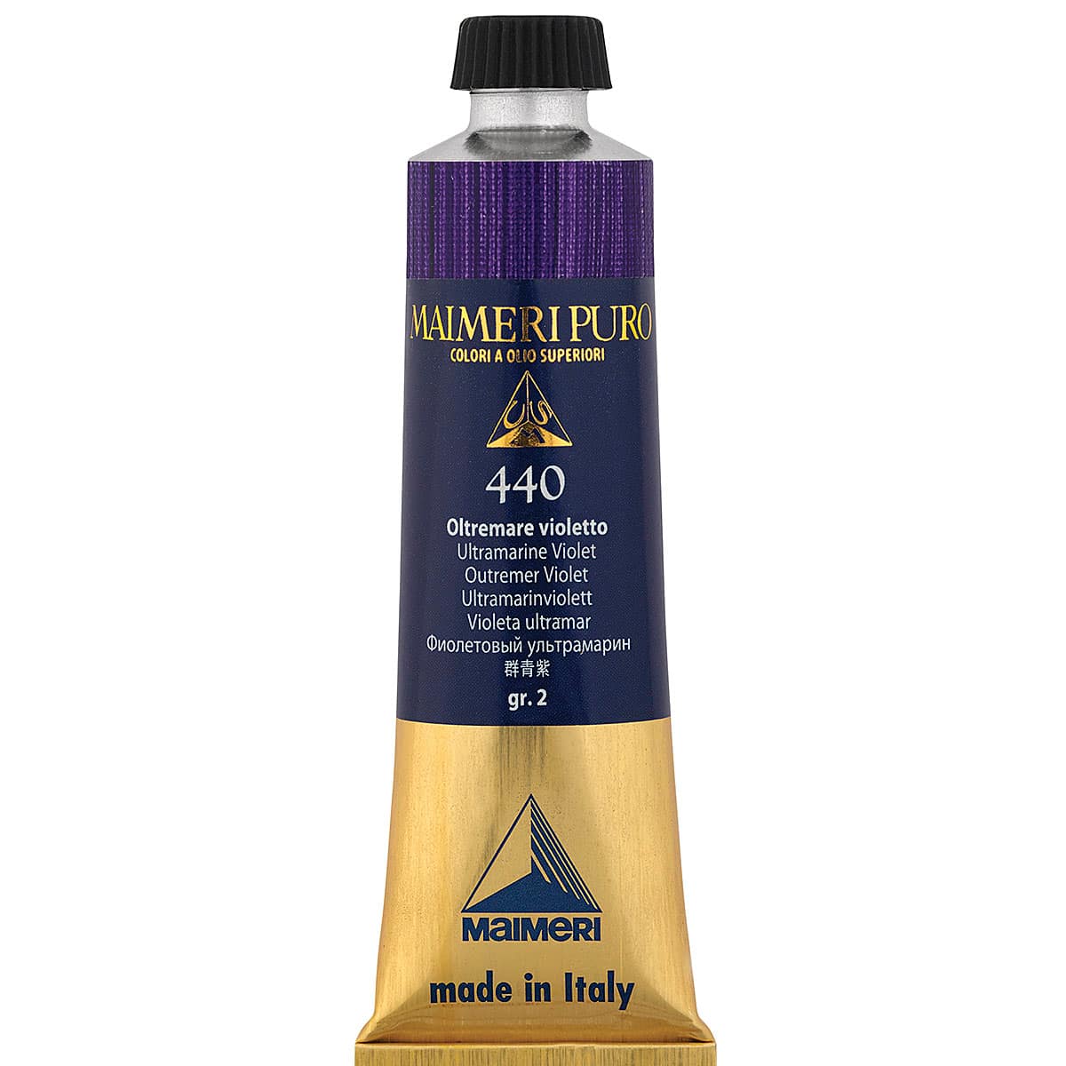 Maimeri Puro Oil Color - Ultramarine Violet, 40 ml tube