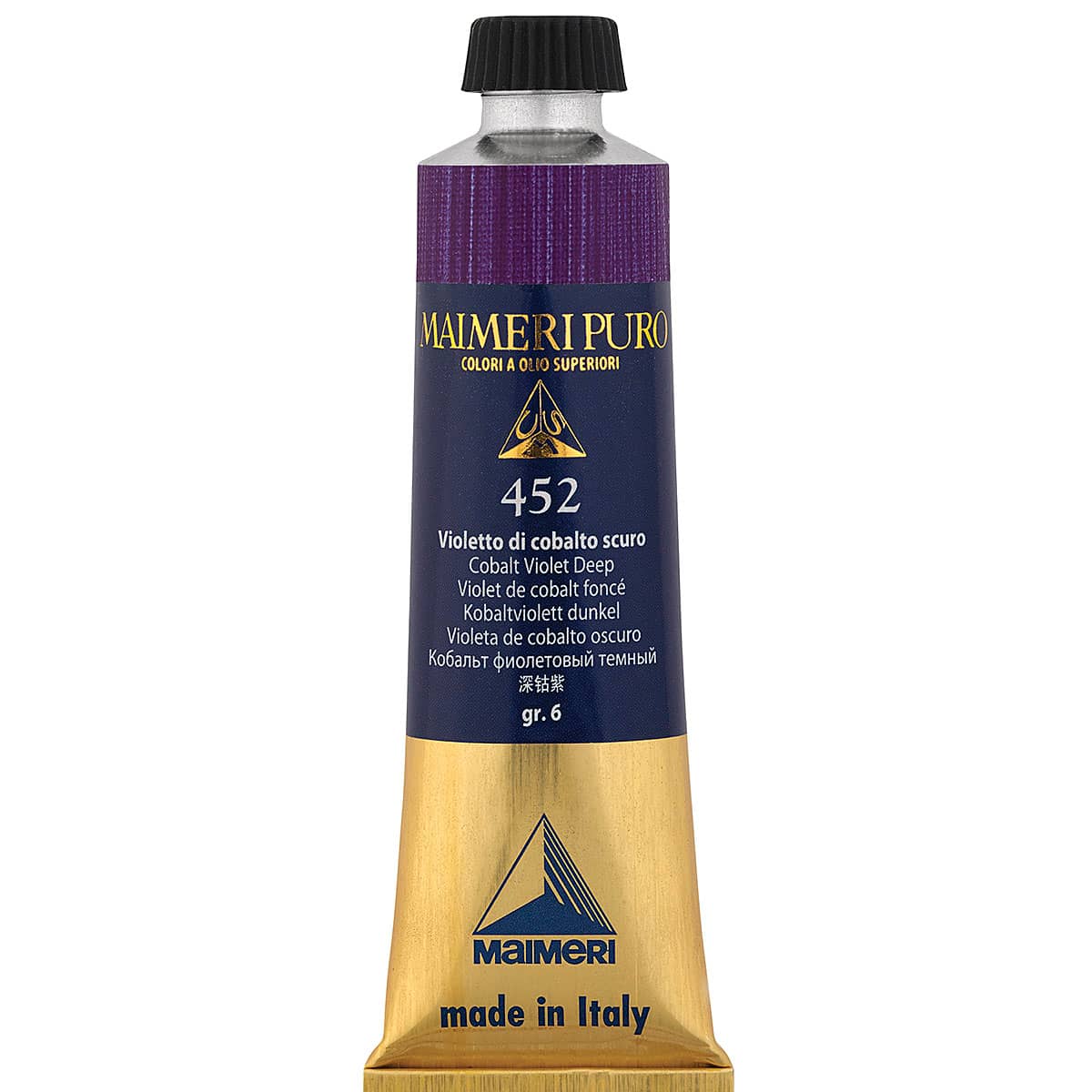 Maimeri Puro Oil Color - Cobalt Violet Deep, 40 ml tube