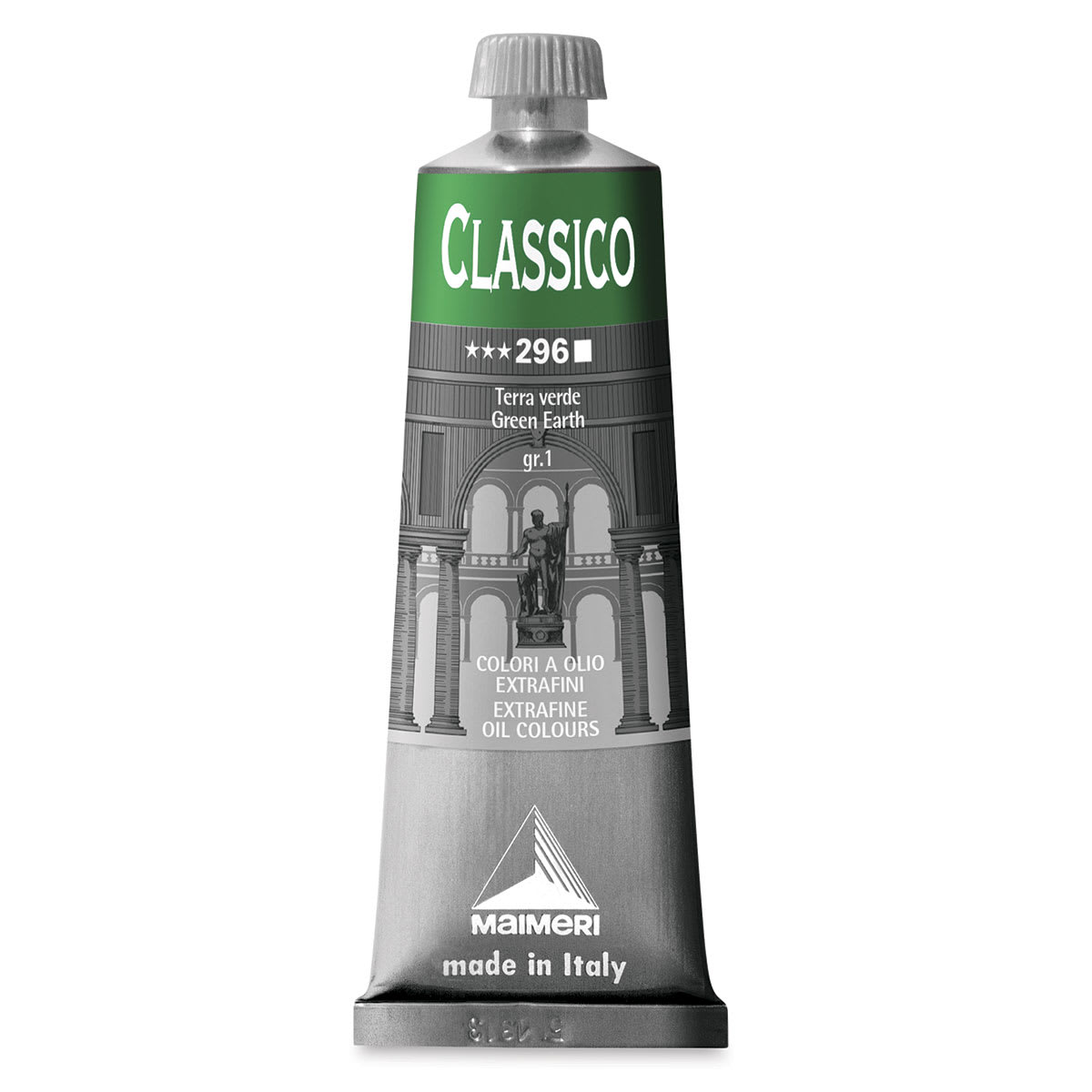 Maimeri Classico Oil Color - Green Earth, 60 ml tube