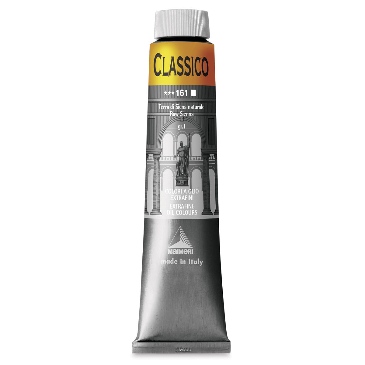 Maimeri Classico Oil Color - Raw Sienna, 200 ml tube