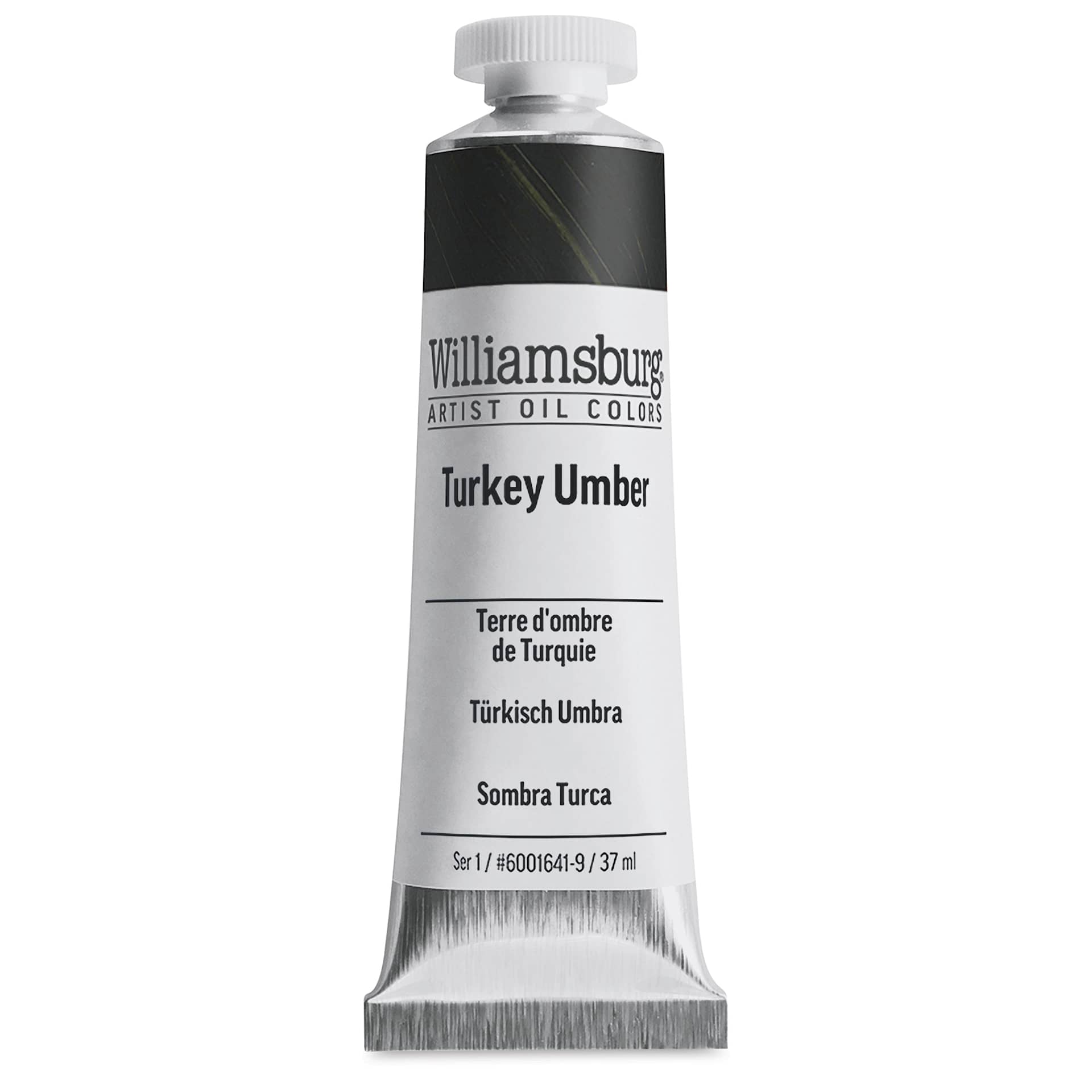 Williamsburg Handmade Oil Paint - Turkey Umber, 37 ml tube