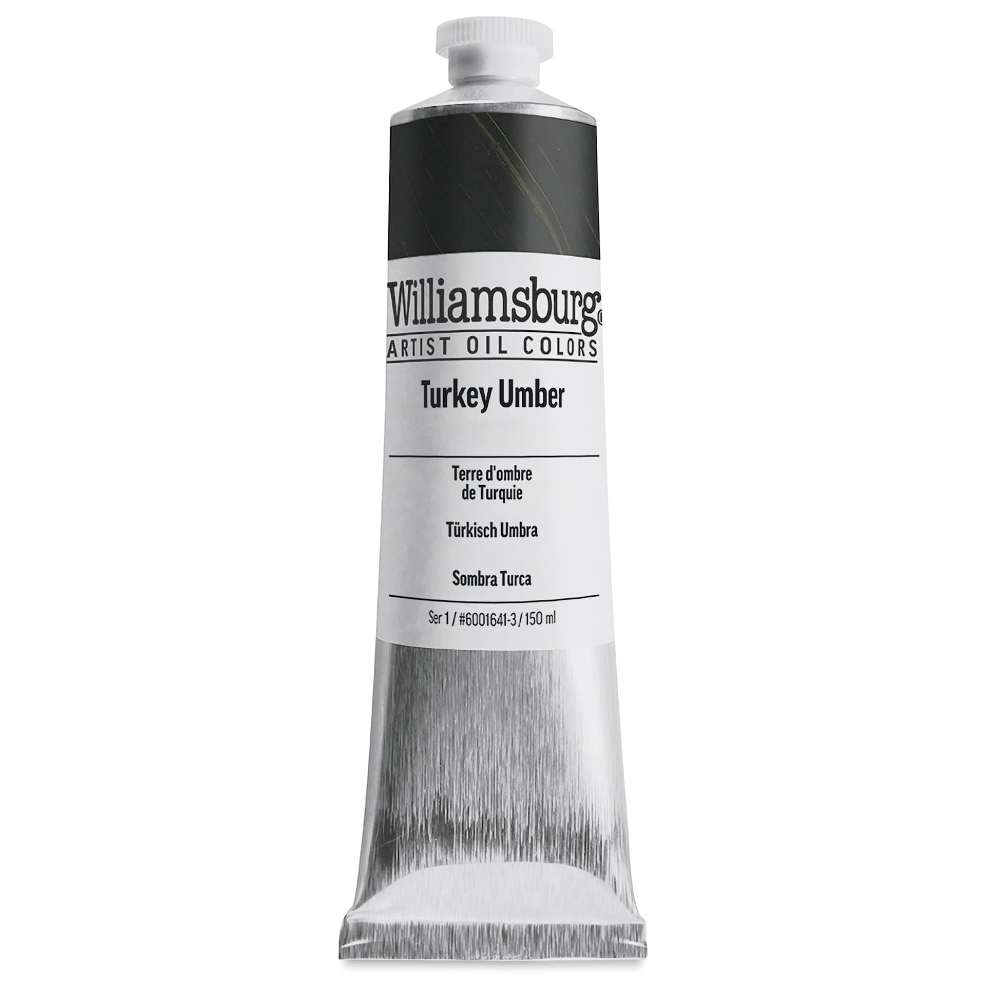 Williamsburg Handmade Oil Paints - Turkey Umber, 150 ml tube