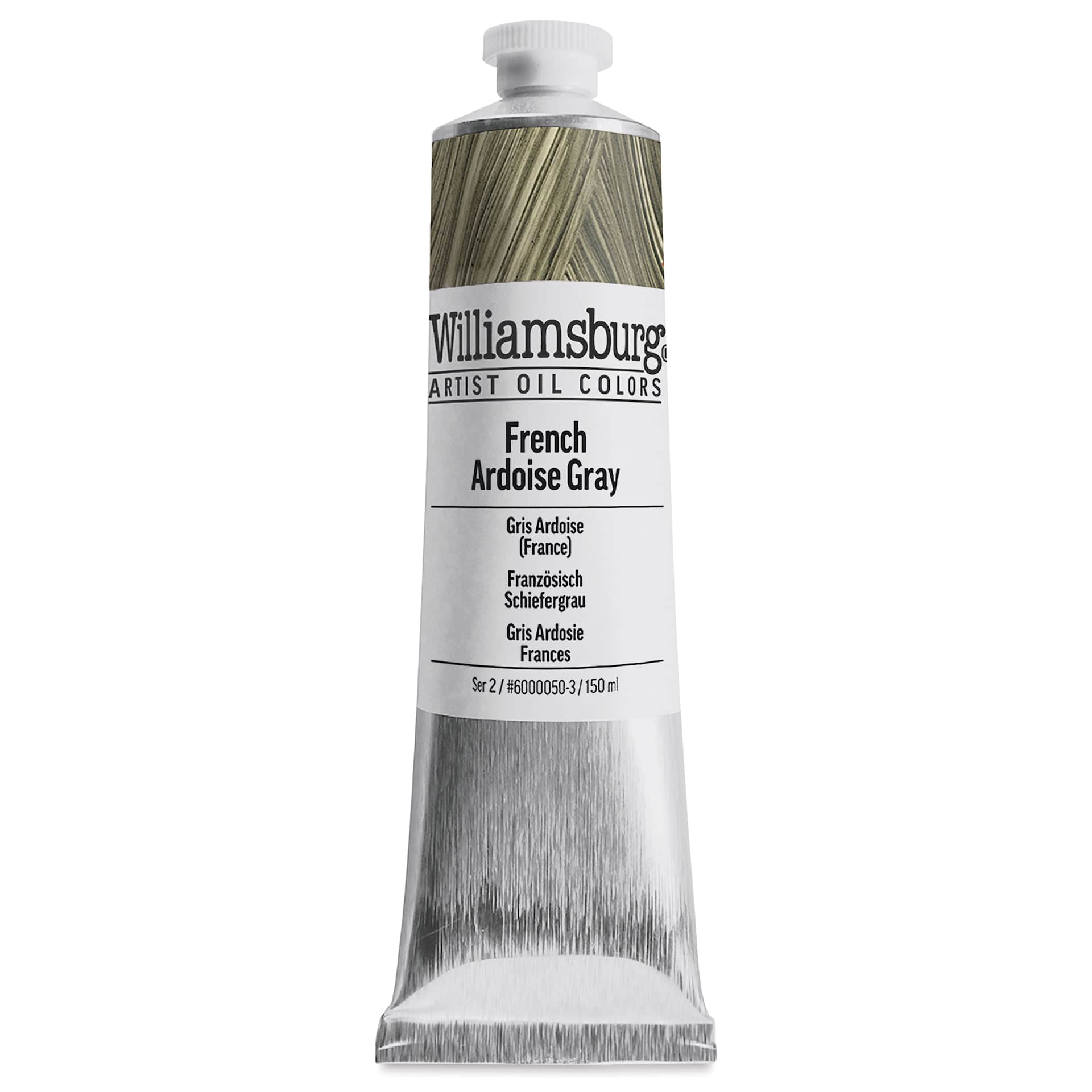Williamsburg Handmade Oil Paint - French Ardoise Grey, 150 ml tube