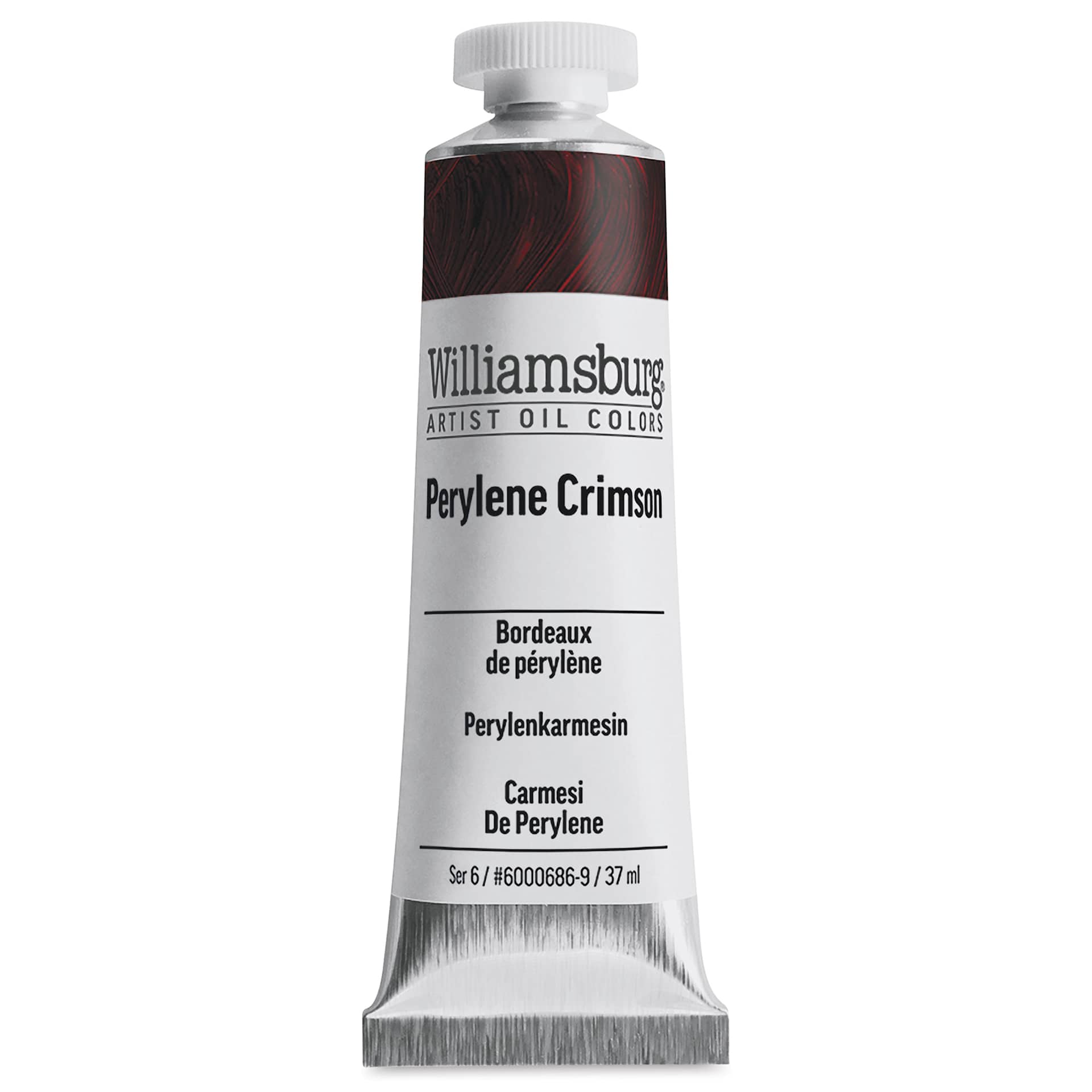 Williamsburg Handmade Oil Paint - Perylene Crimson, 37 ml tube