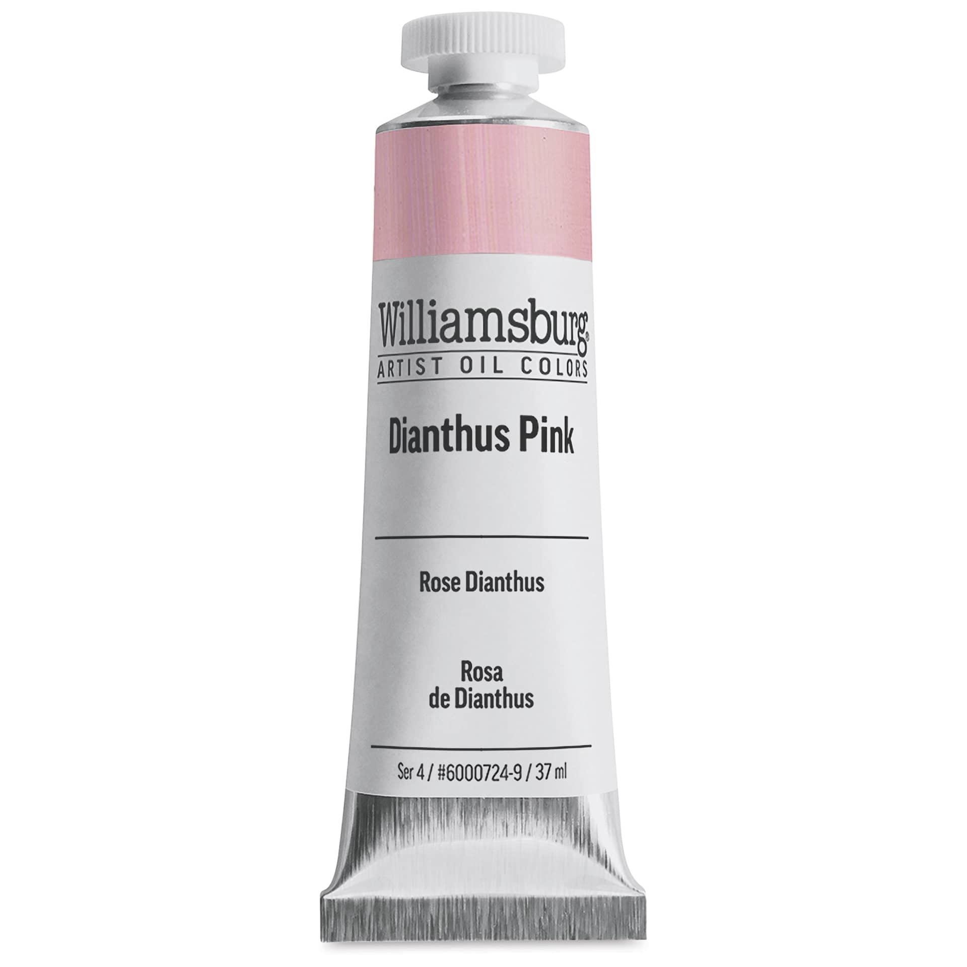 Williamsburg Handmade Oil Paint - Dianthus Pink, 37 ml tube