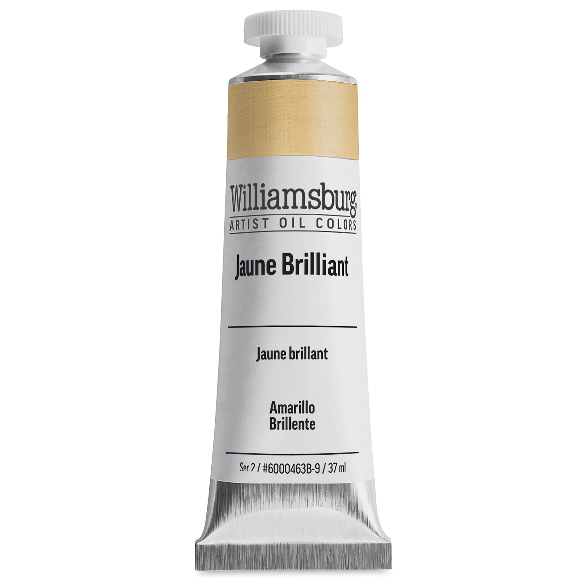 Williamsburg Handmade Oil Paint - Jaune Brilliant, 37 ml