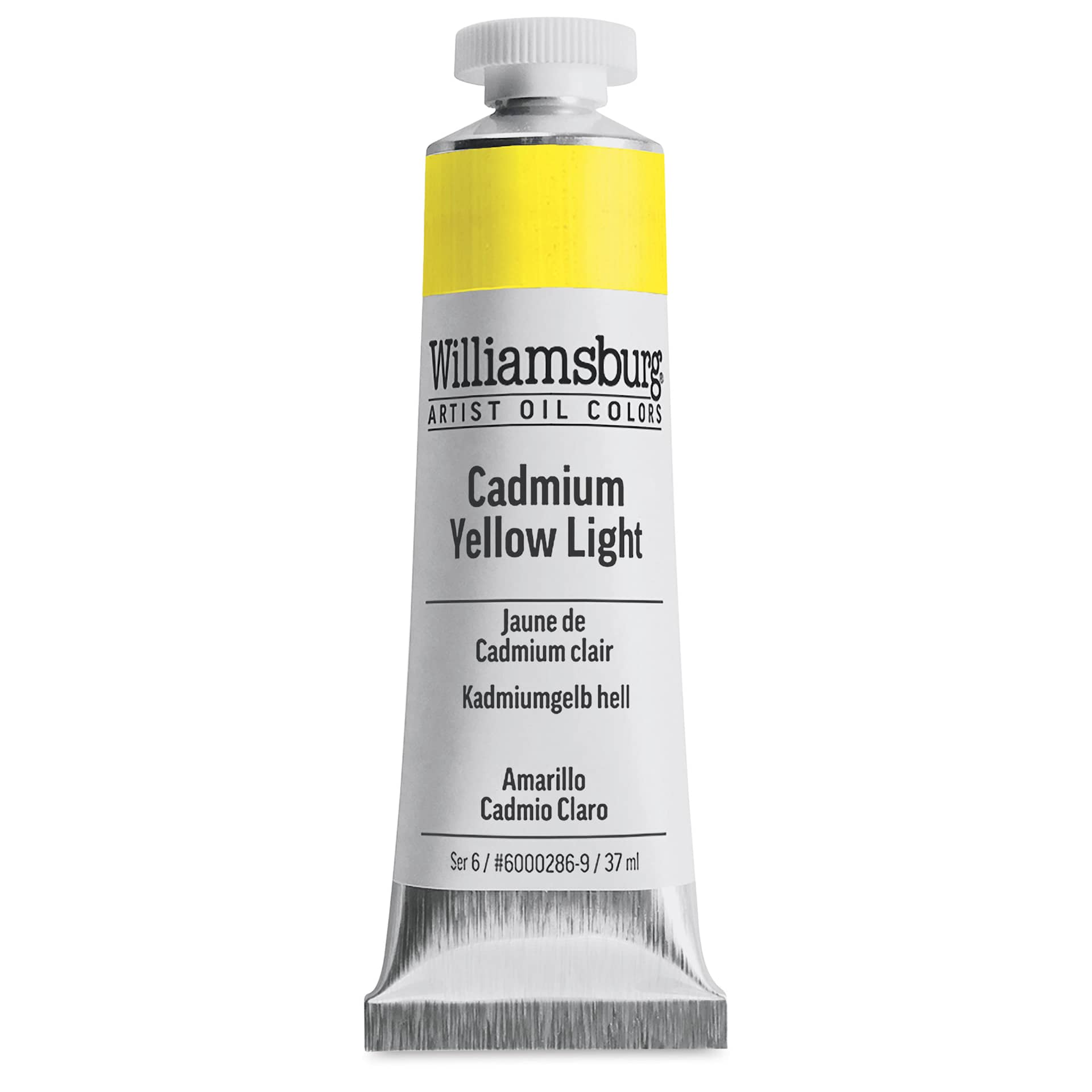 Williamsburg Handmade Oil Paint - Cadmium Yellow Light, 37 ml tube