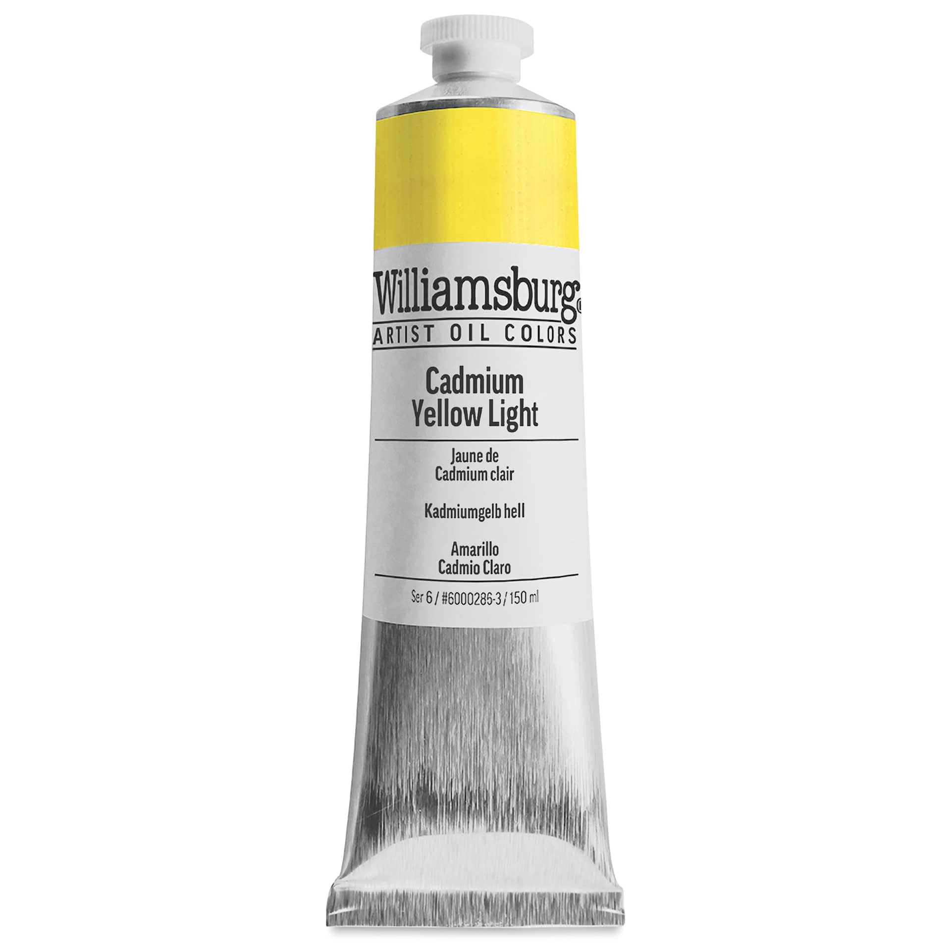 Williamsburg Handmade Oil Paint - Cadmium Yellow Light, 150 ml tube