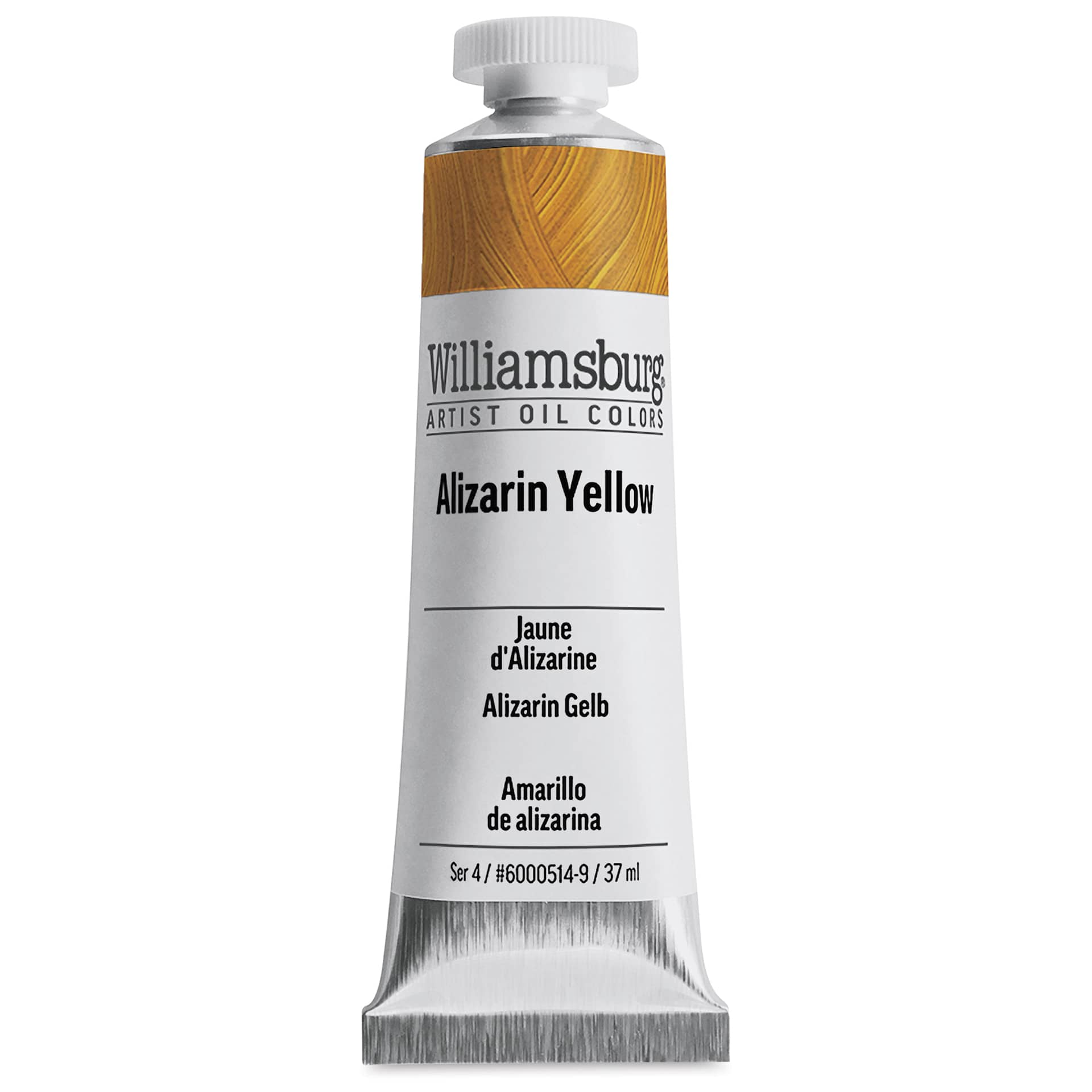 Williamsburg Handmade Oil Paint - Alizarin Yellow, 37 ml tube