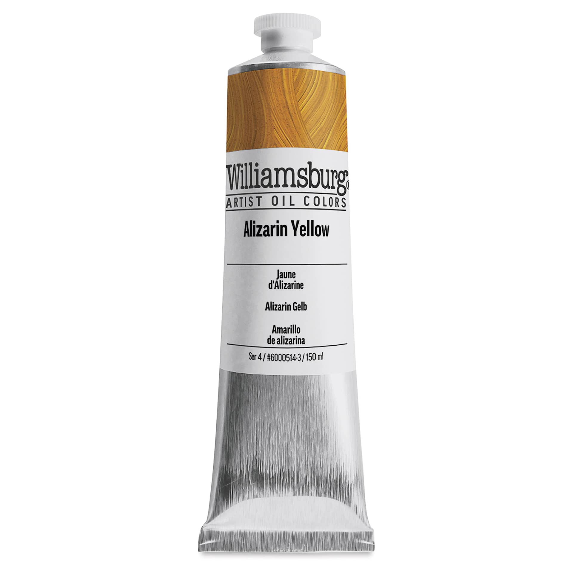 Williamsburg Handmade Oil Paint - Alizarin Yellow, 150 ml tube