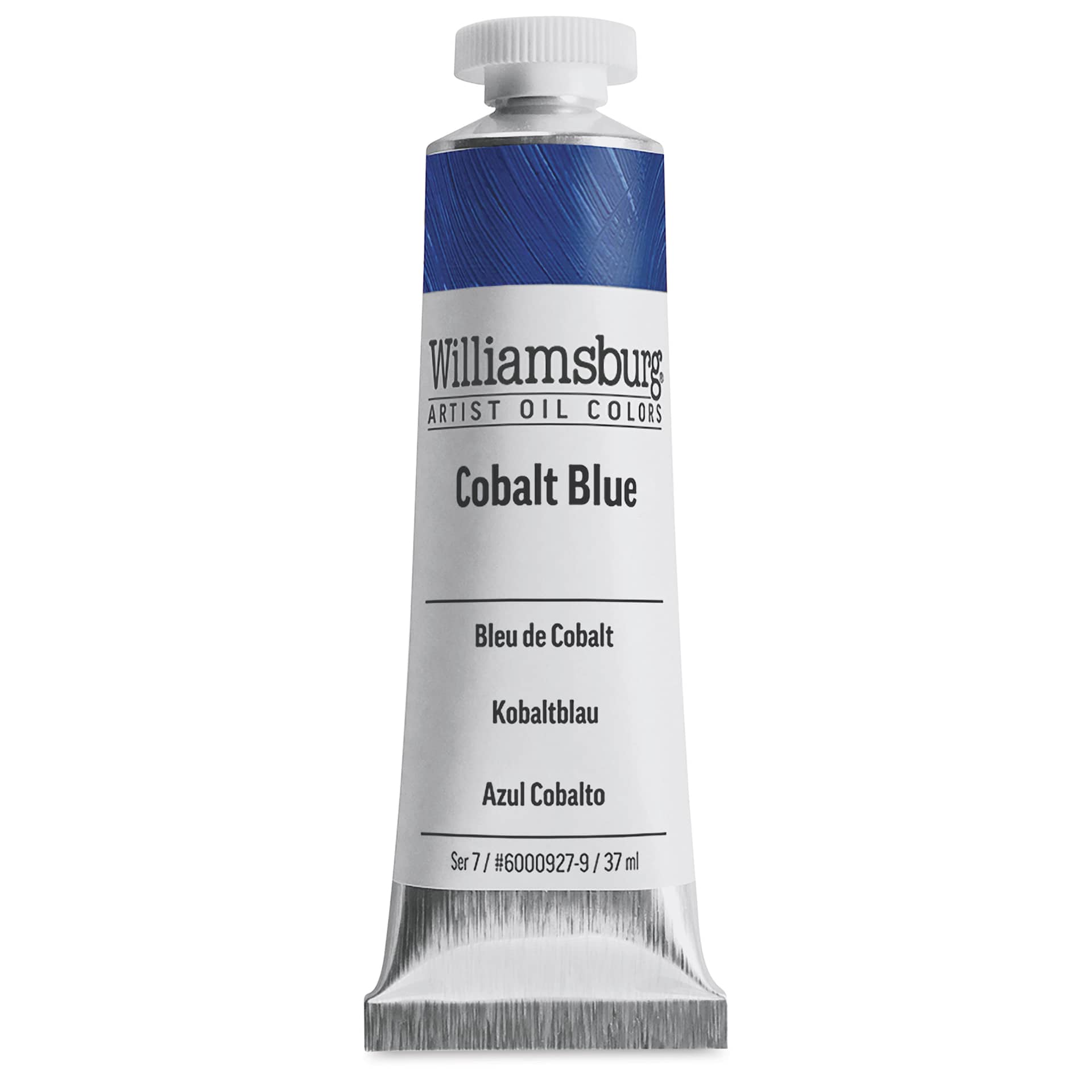 Williamsburg Handmade Oil Paint - Cobalt Blue, 37 ml tube