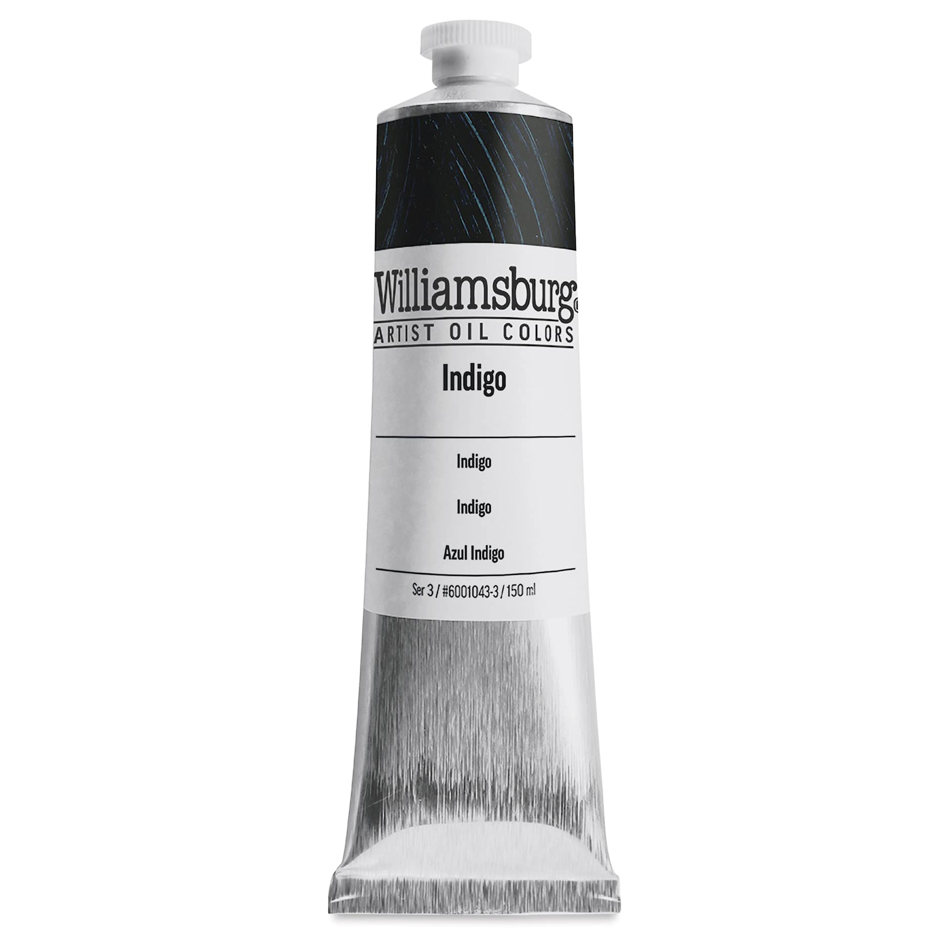 Williamsburg Handmade Oil Paint - Indigo, 150 ml tube