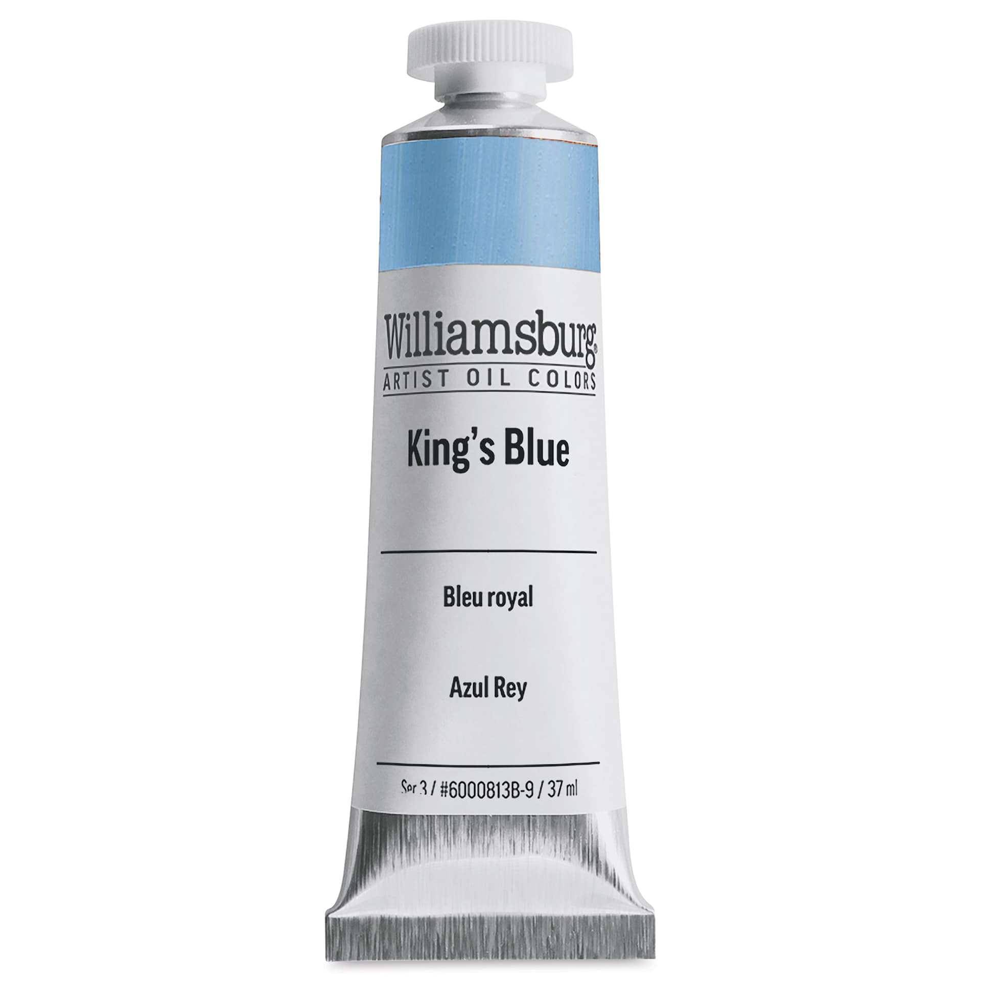 Williamsburg Handmade Oil Paints - Kings Blue, 37 ml tube