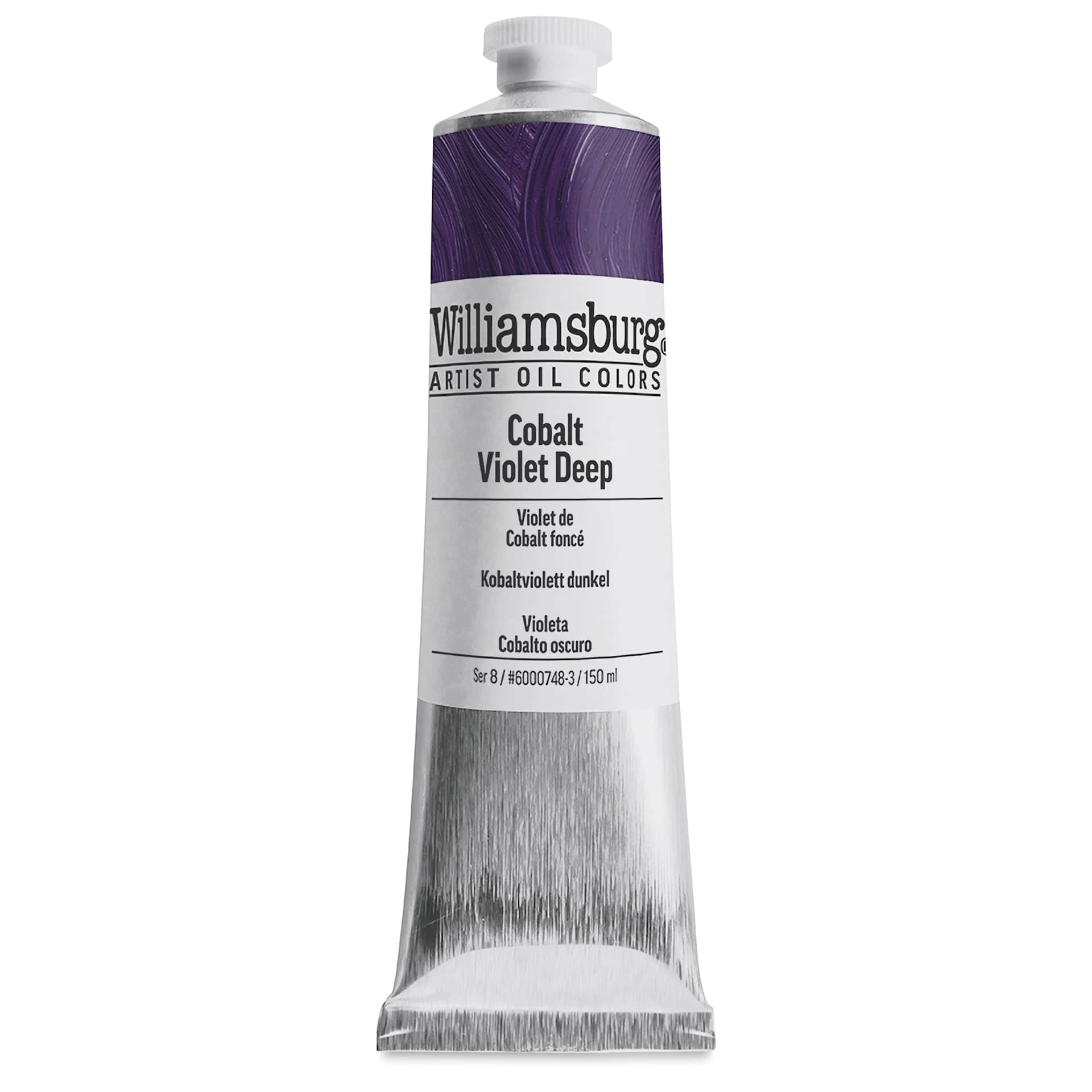 Williamsburg Handmade Oil Paint - Cobalt Violet Deep, 150 ml tube