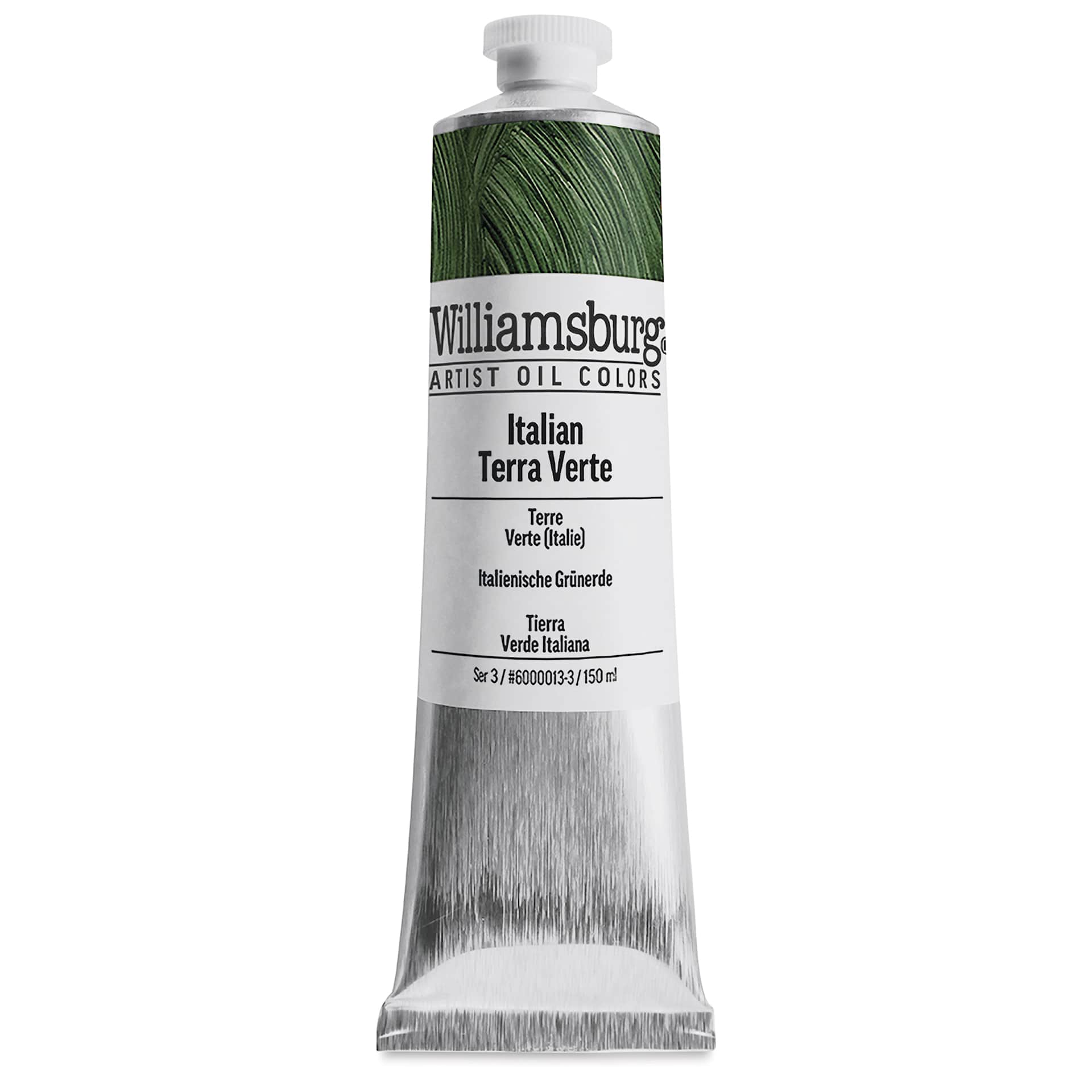 Williamsburg Handmade Oil Paint - Italian Terra Verte, 150 ml tube