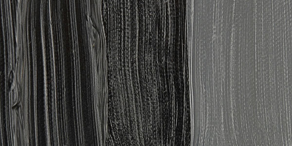 Williamsburg Handmade Oil Paint - Ivory Black swatch