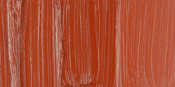 Williamsburg Handmade Oil Paint - Mars Red Light swatch