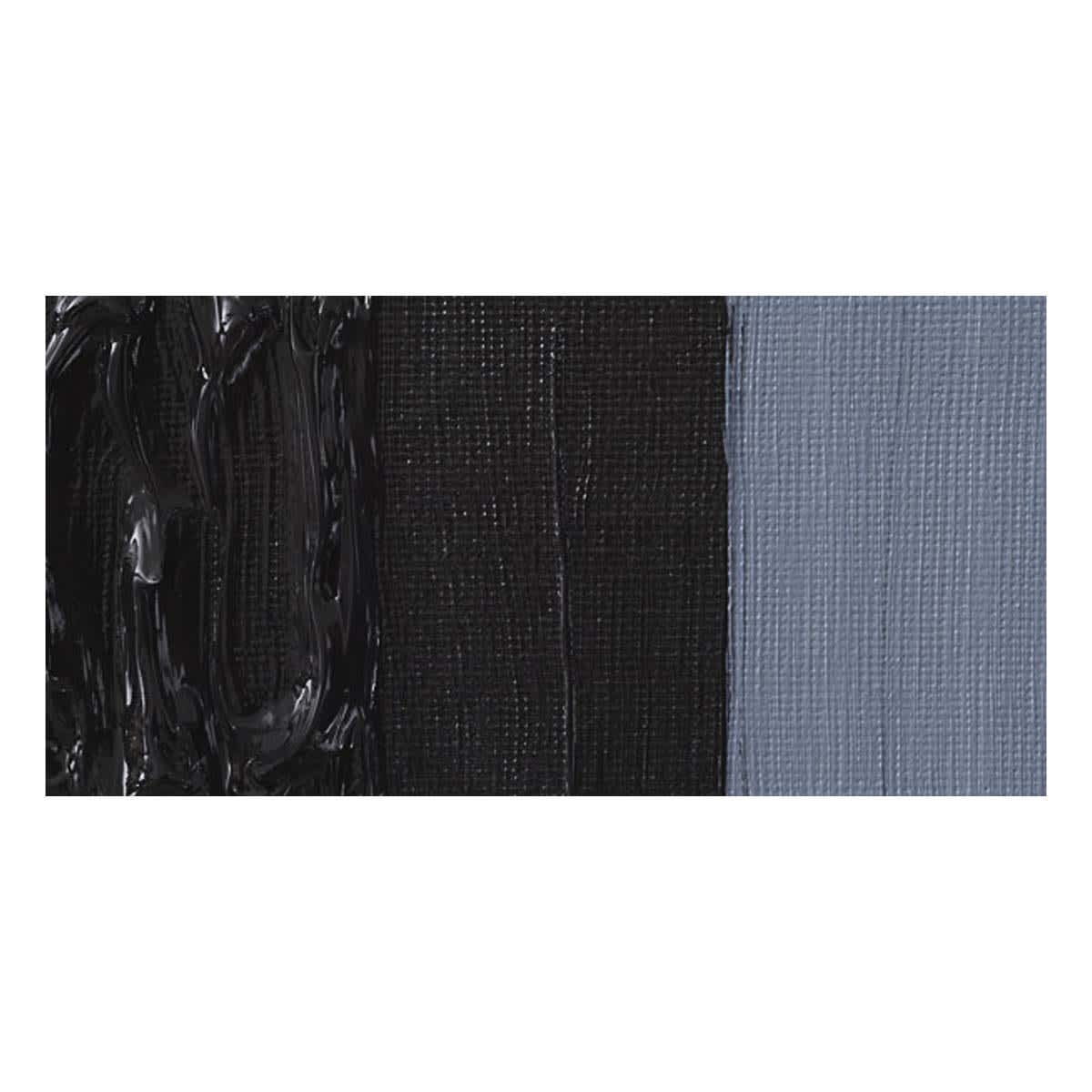 M Graham Artists' Oil Paint - Chroma Black swatch