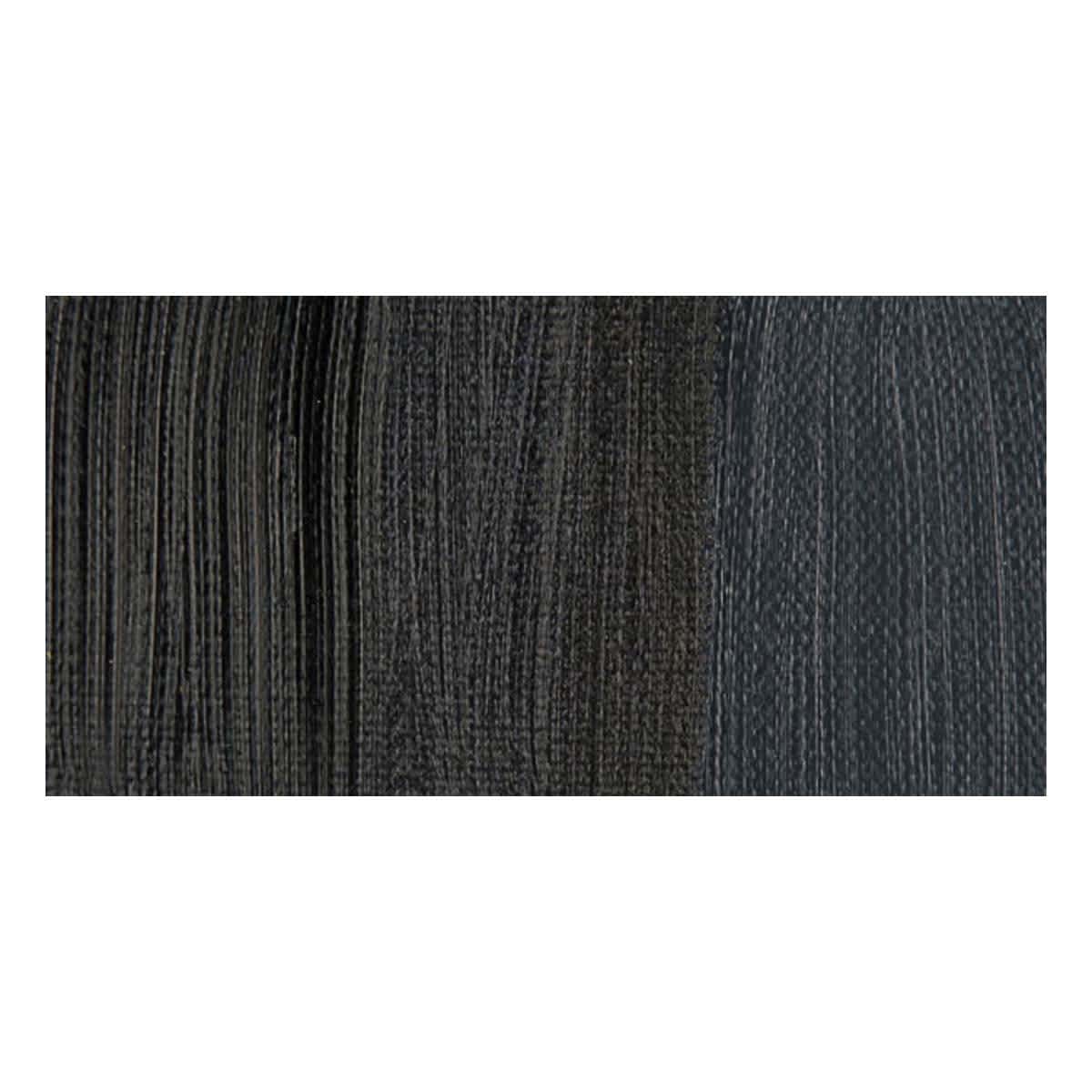 M Graham Artists' Oil Paint - Lamp Black swatch