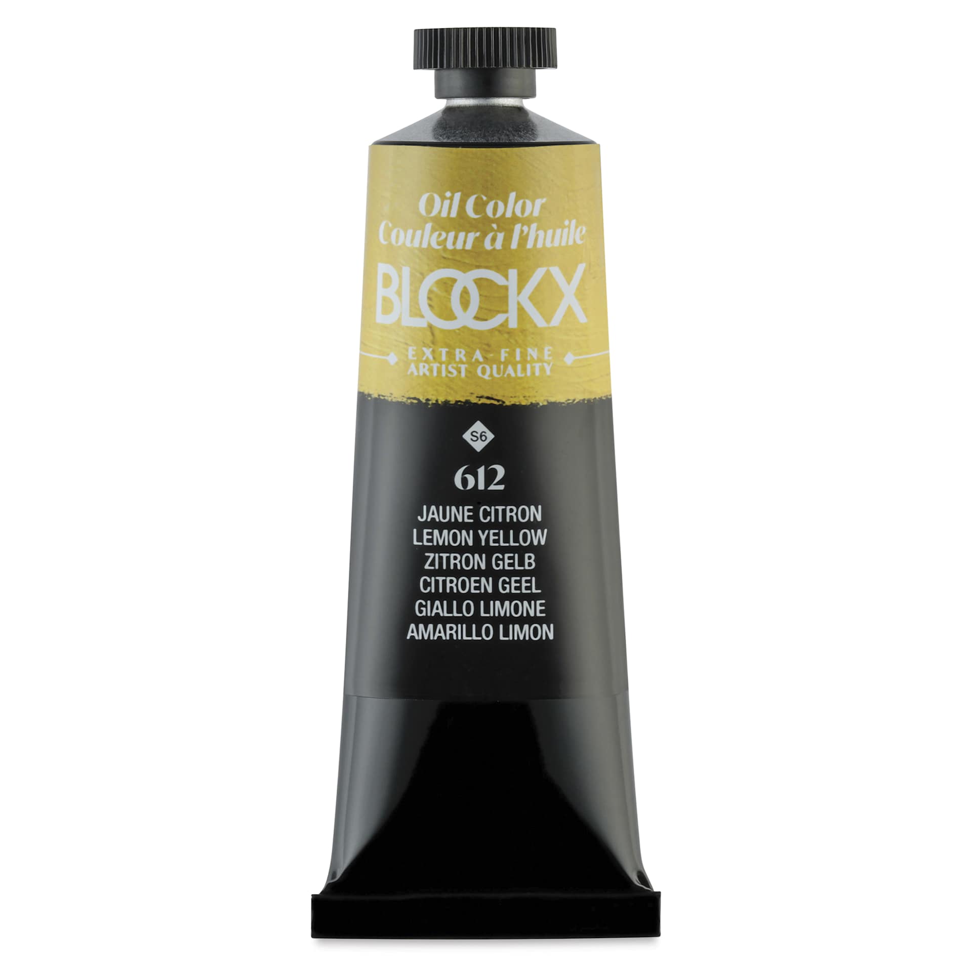 Blockx Artist Oil Color - Lemon Yellow, 35 ml tube