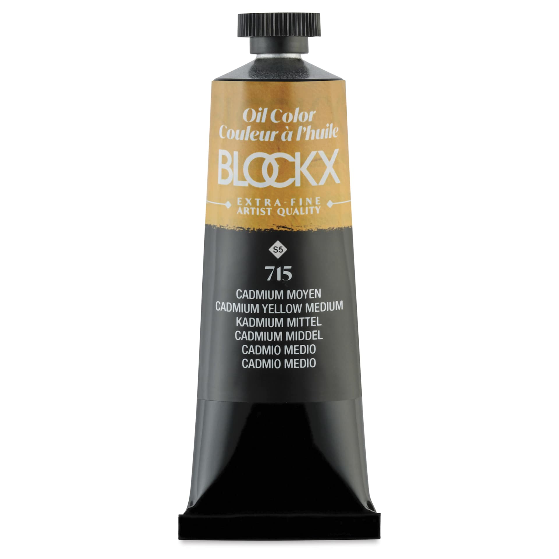 Blockx Artist Oil Color - Cadmium Yellow Medium, 35 ml tube