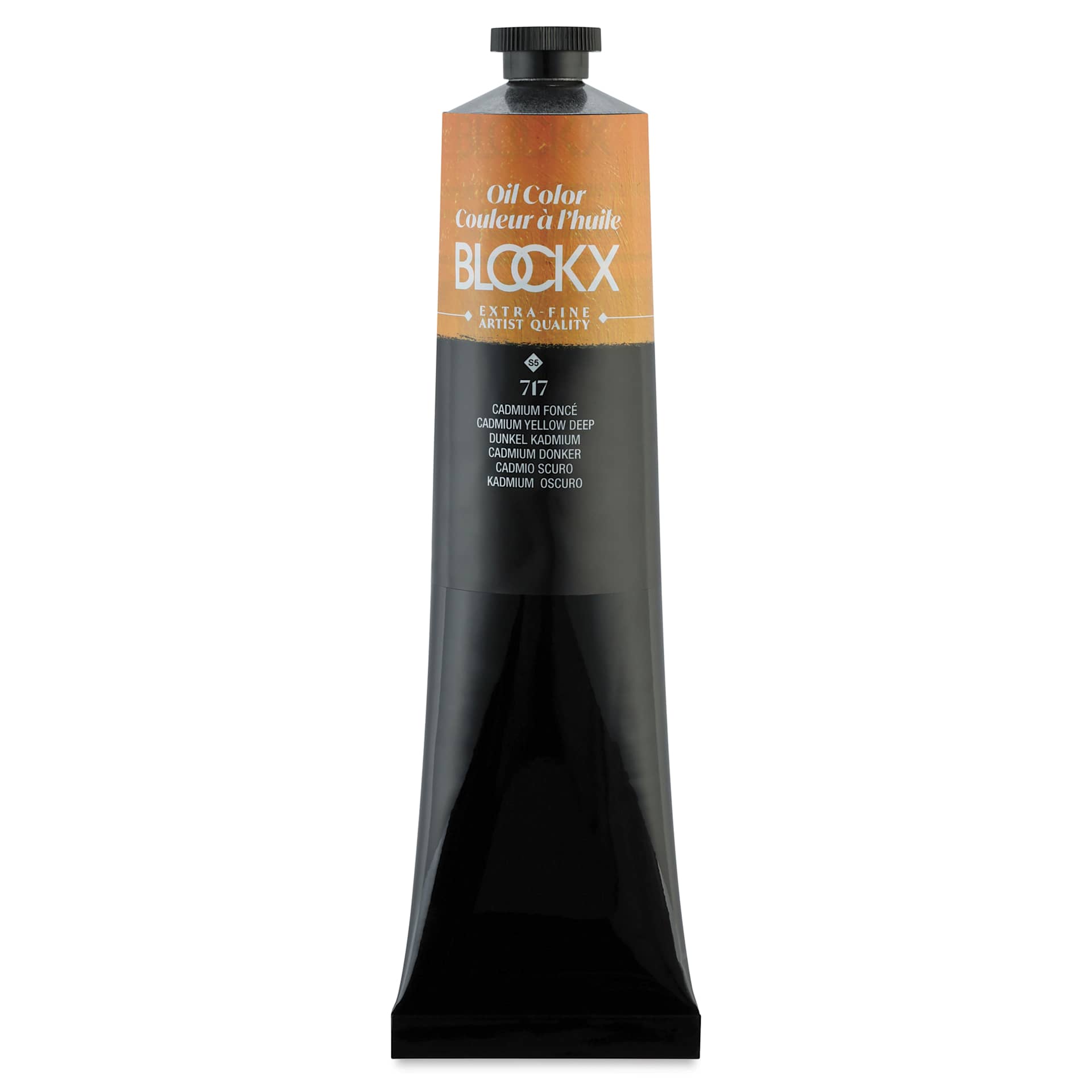 Blockx Artist Oil Color - Cadmium Yellow Deep, 200 ml tube